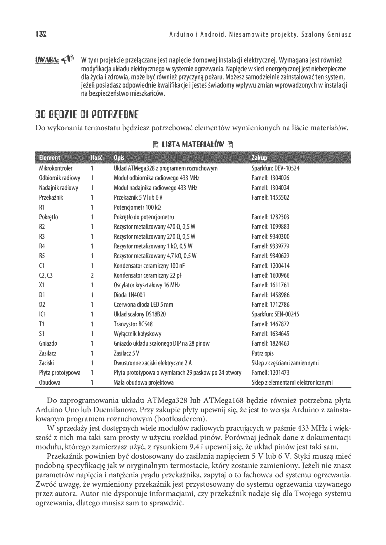 Fragment „Arduino i Android. Niesamowite projekty. Szalony Geniusz” — strona 8 z 30