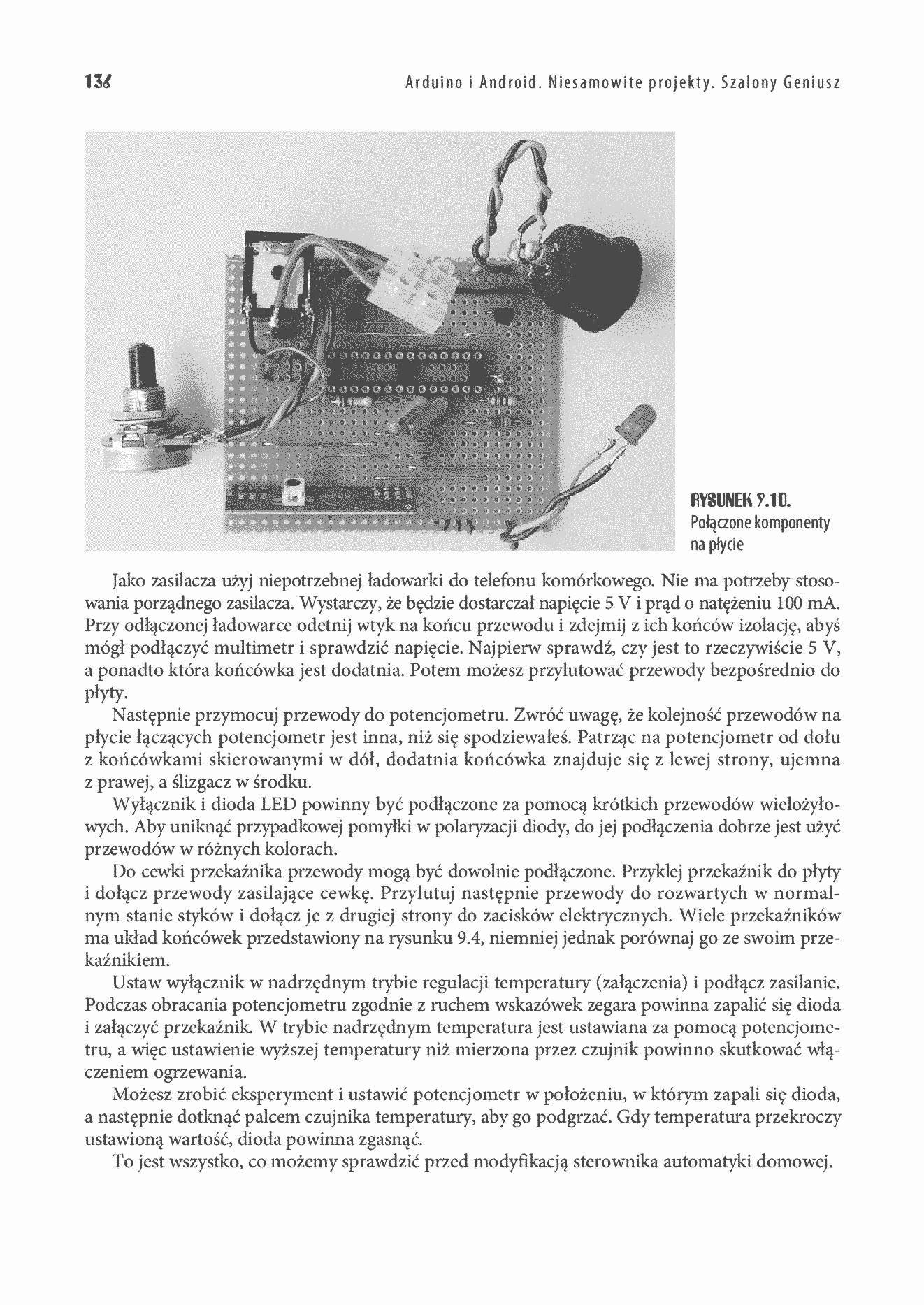 Fragment „Arduino i Android. Niesamowite projekty. Szalony Geniusz” — strona 12 z 30
