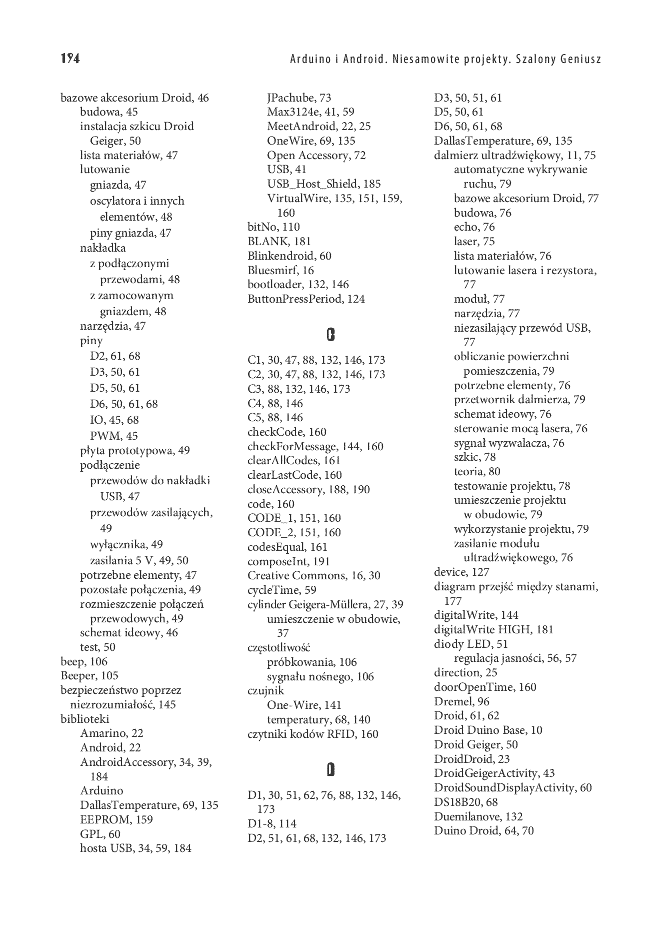 Fragment „Arduino i Android. Niesamowite projekty. Szalony Geniusz” — strona 22 z 30
