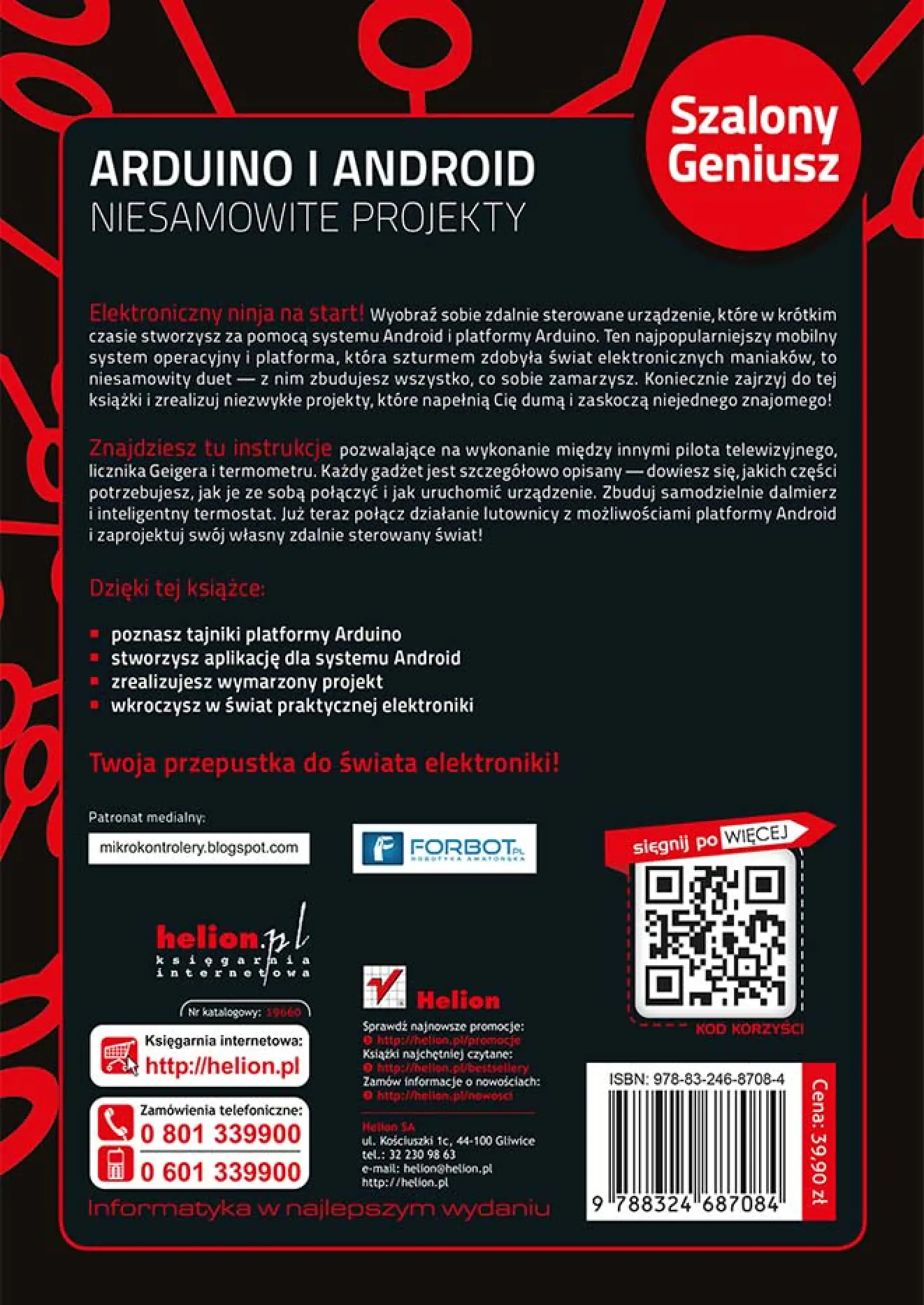 Fragment „Arduino i Android. Niesamowite projekty. Szalony Geniusz” — strona 30 z 30