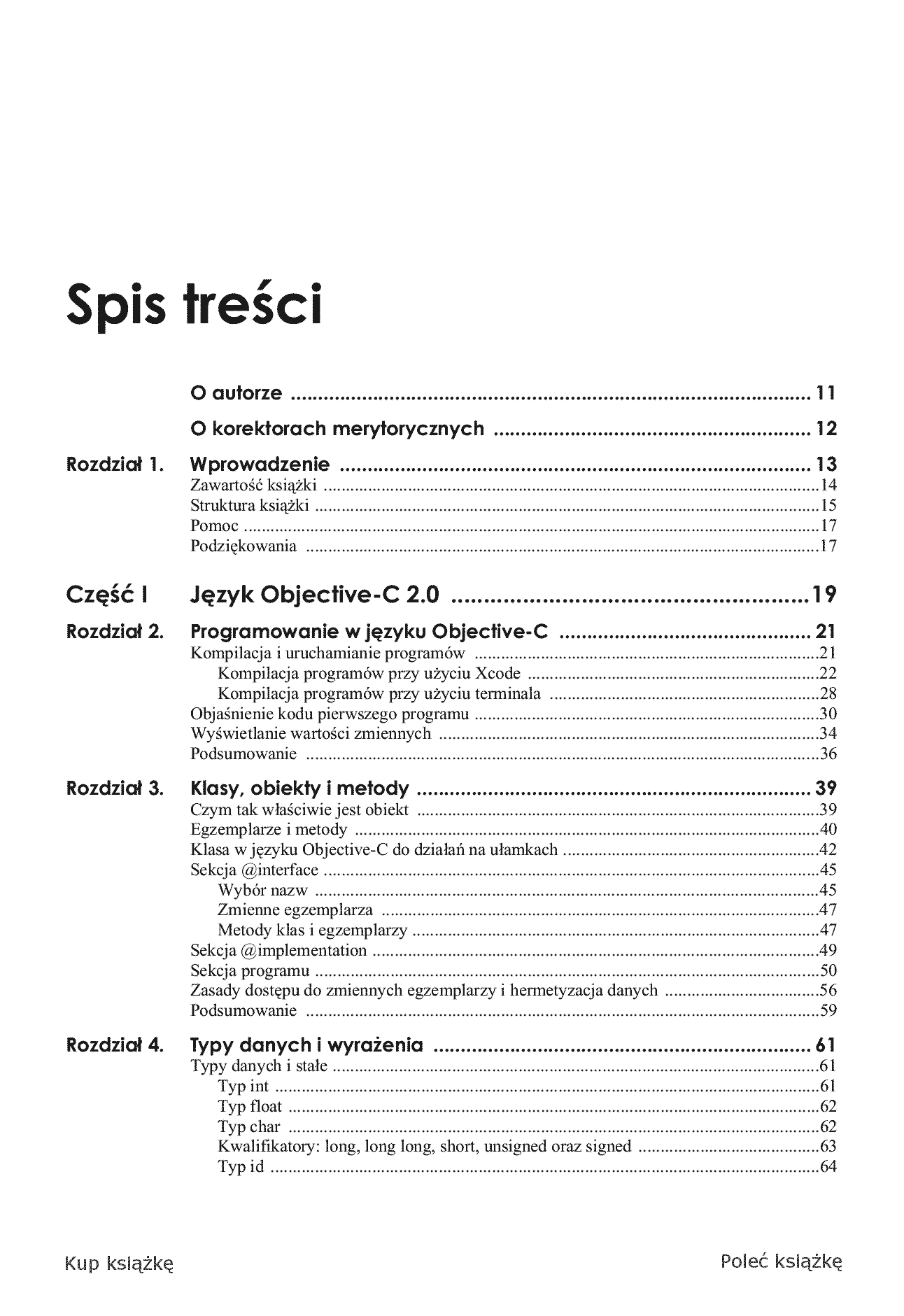 Fragment „Objective-C. Vademecum profesjonalisty. Wydanie III” — strona 3 z 30