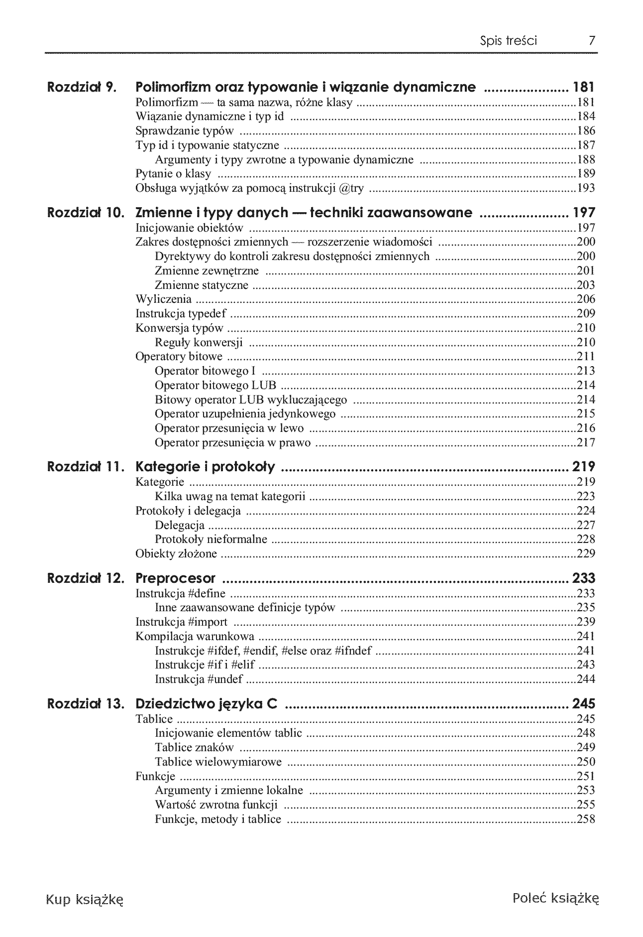 Fragment „Objective-C. Vademecum profesjonalisty. Wydanie III” — strona 5 z 30