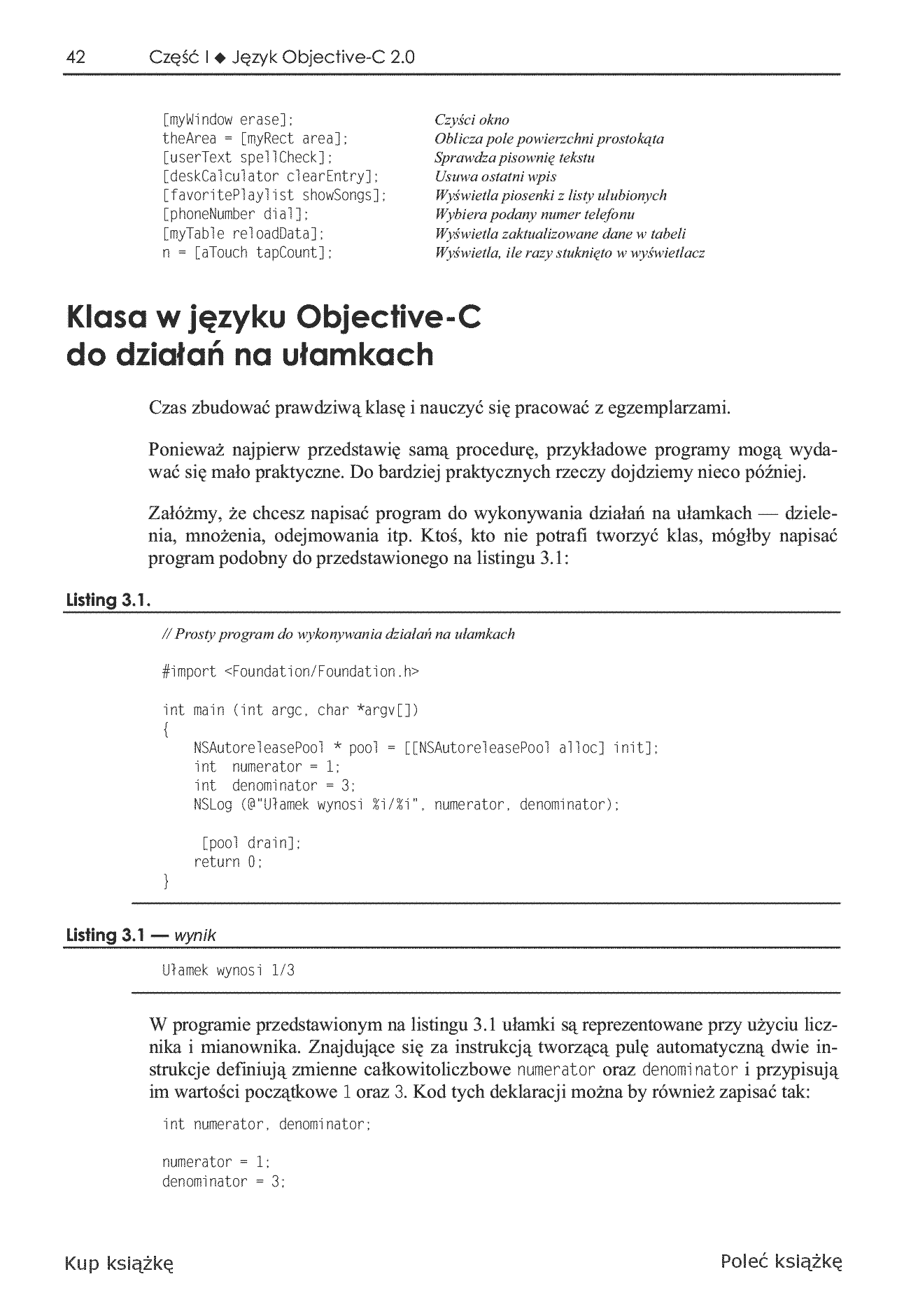Fragment „Objective-C. Vademecum profesjonalisty. Wydanie III” — strona 11 z 30