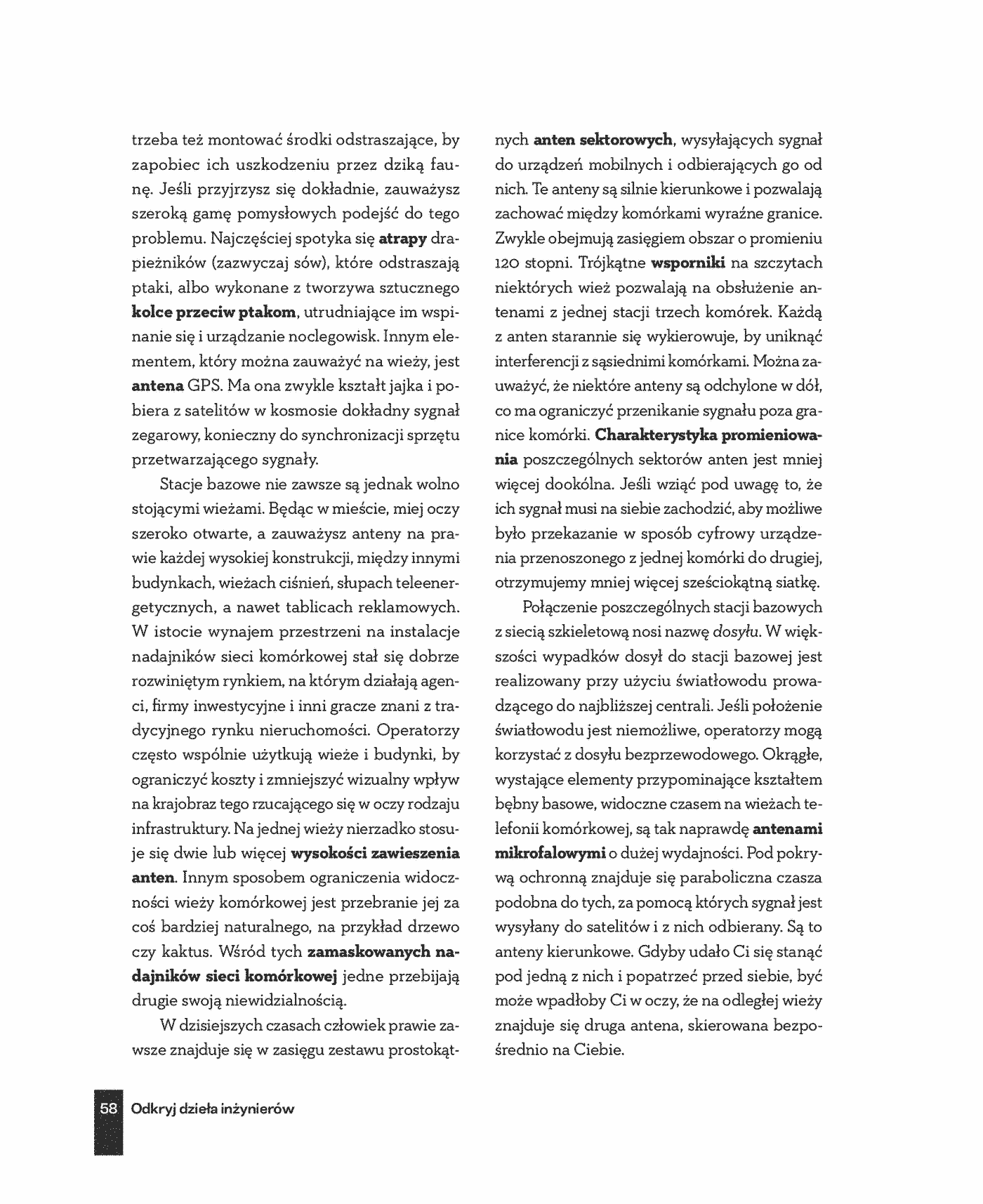 Fragment „Odkryj dzieła inżynierów. Ilustrowany przewodnik terenowy po infrastrukturze technicznej” — strona 26 z 30