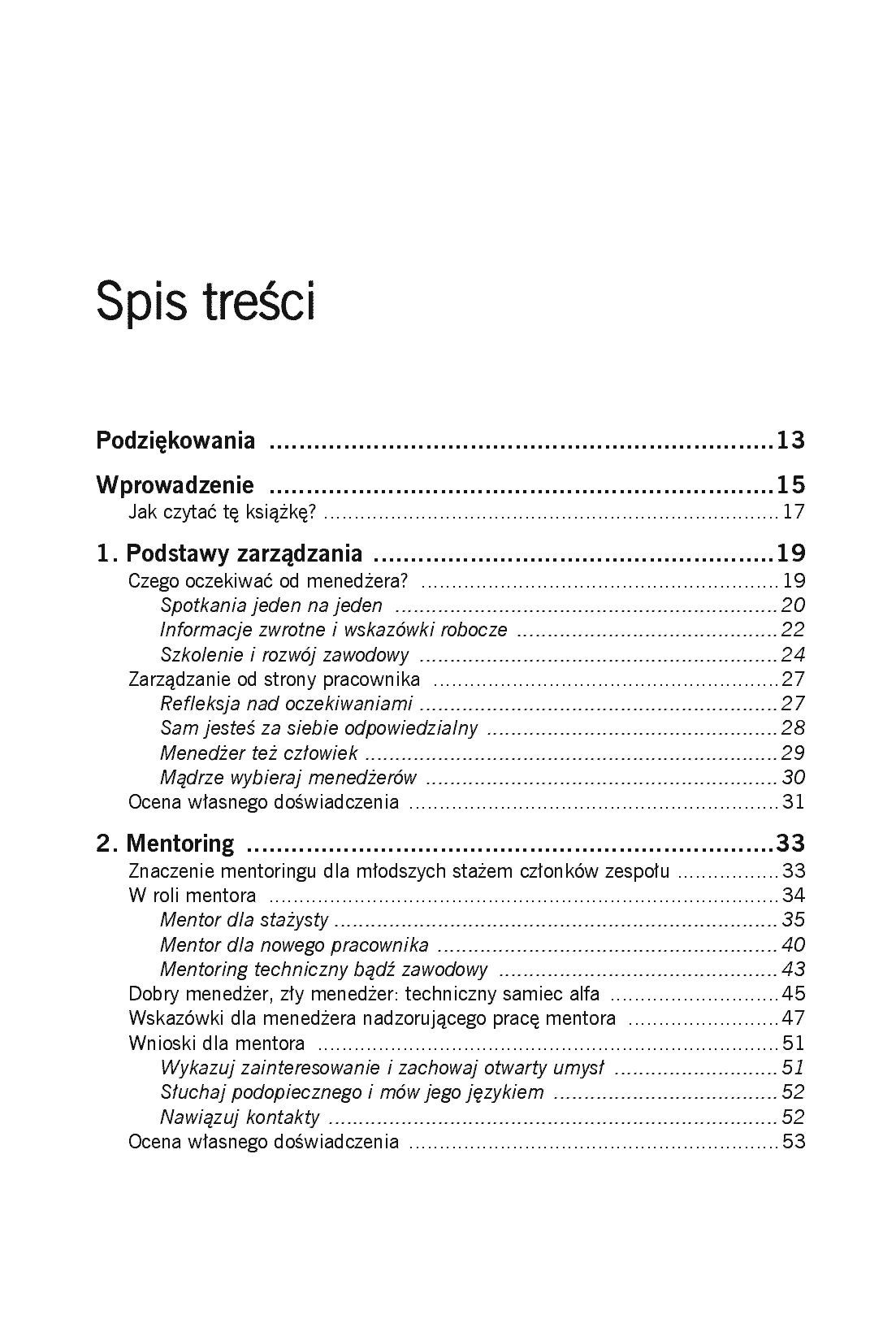 Fragment „Od inżyniera do menedżera. Tajniki lidera zespołów technicznych” — strona 3 z 30