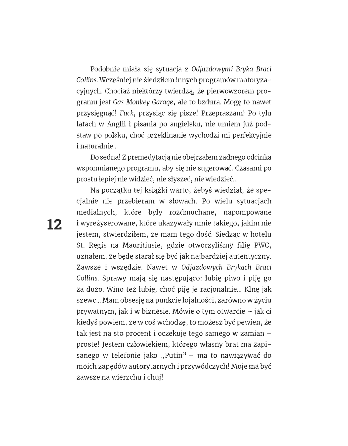 Fragment „(nie)Odjazdowe życie braci Collins” — strona 10 z 20