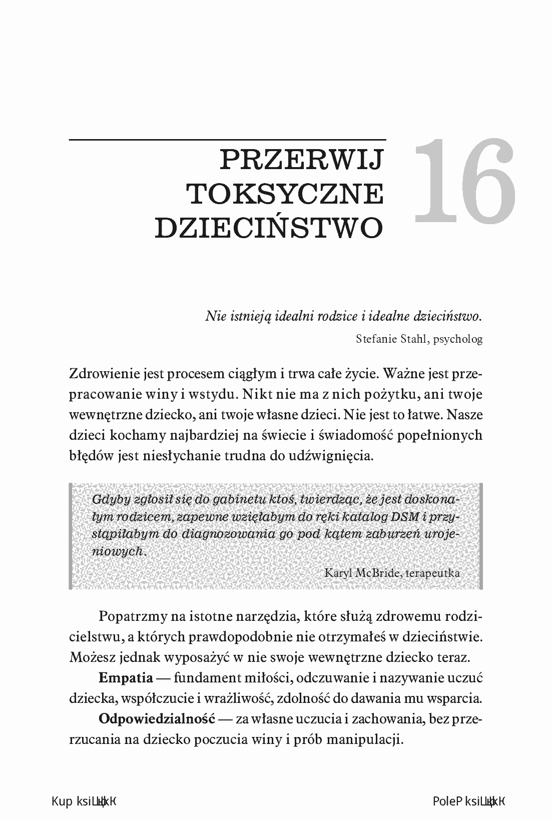 Fragment „Zatroszcz się o swoje wewnętrzne dziecko i odkryj swój potencjał” — strona 6 z 14