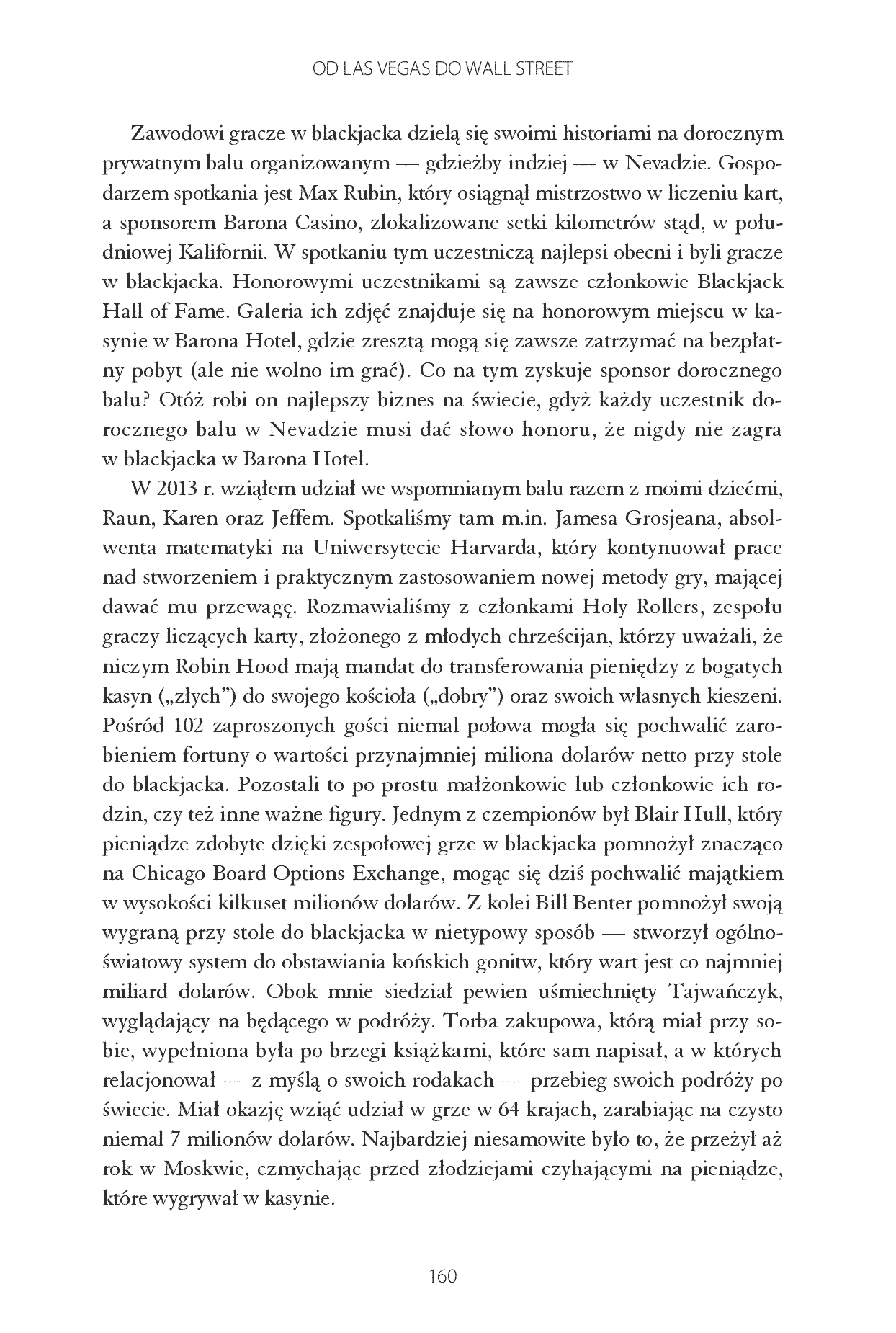 Fragment „Od Las Vegas do Wall Street. O tym, jak pokonałem kasyno oraz rynek” — strona 15 z 18