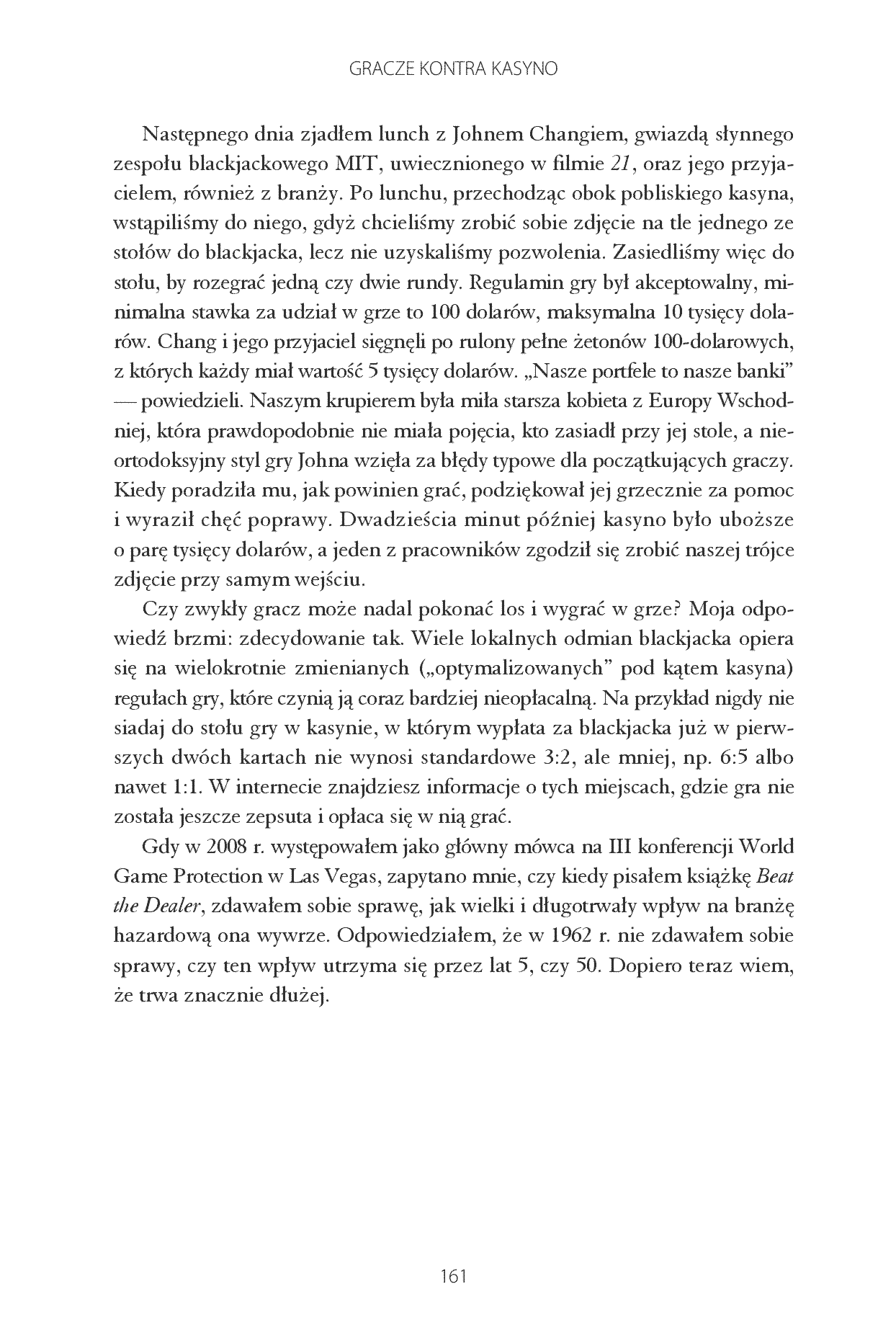 Fragment „Od Las Vegas do Wall Street. O tym, jak pokonałem kasyno oraz rynek” — strona 16 z 18