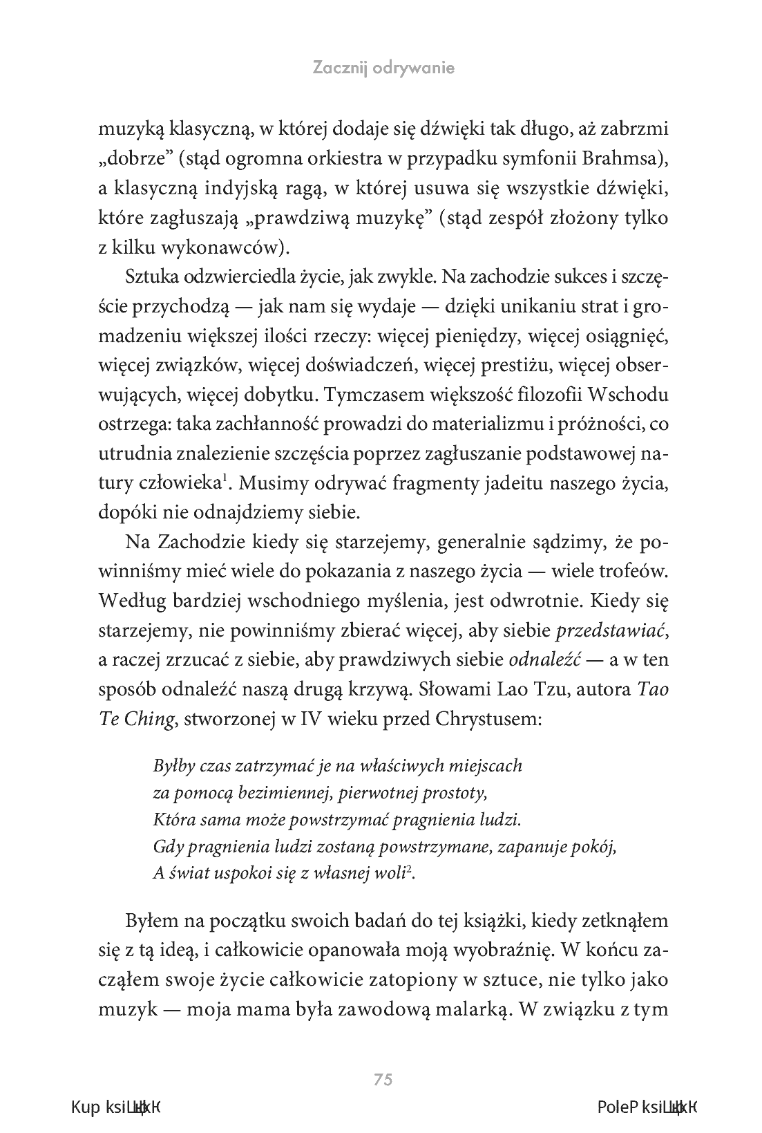 Fragment „Odkrywanie nowej mocy. W poszukiwaniu spełnienia, harmonii i celu w drugim rozdziale życia” — strona 7 z 30