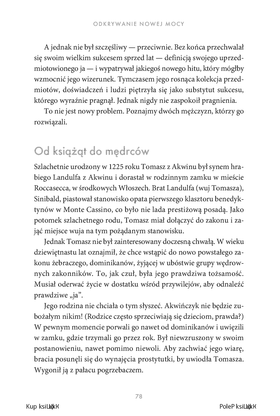 Fragment „Odkrywanie nowej mocy. W poszukiwaniu spełnienia, harmonii i celu w drugim rozdziale życia” — strona 10 z 30
