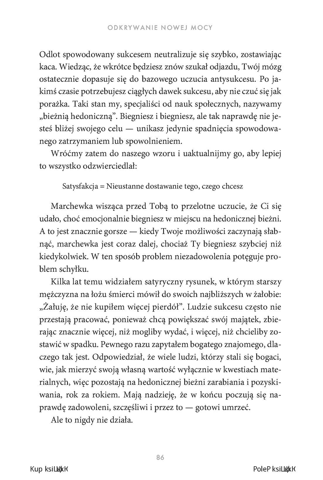 Fragment „Odkrywanie nowej mocy. W poszukiwaniu spełnienia, harmonii i celu w drugim rozdziale życia” — strona 18 z 30