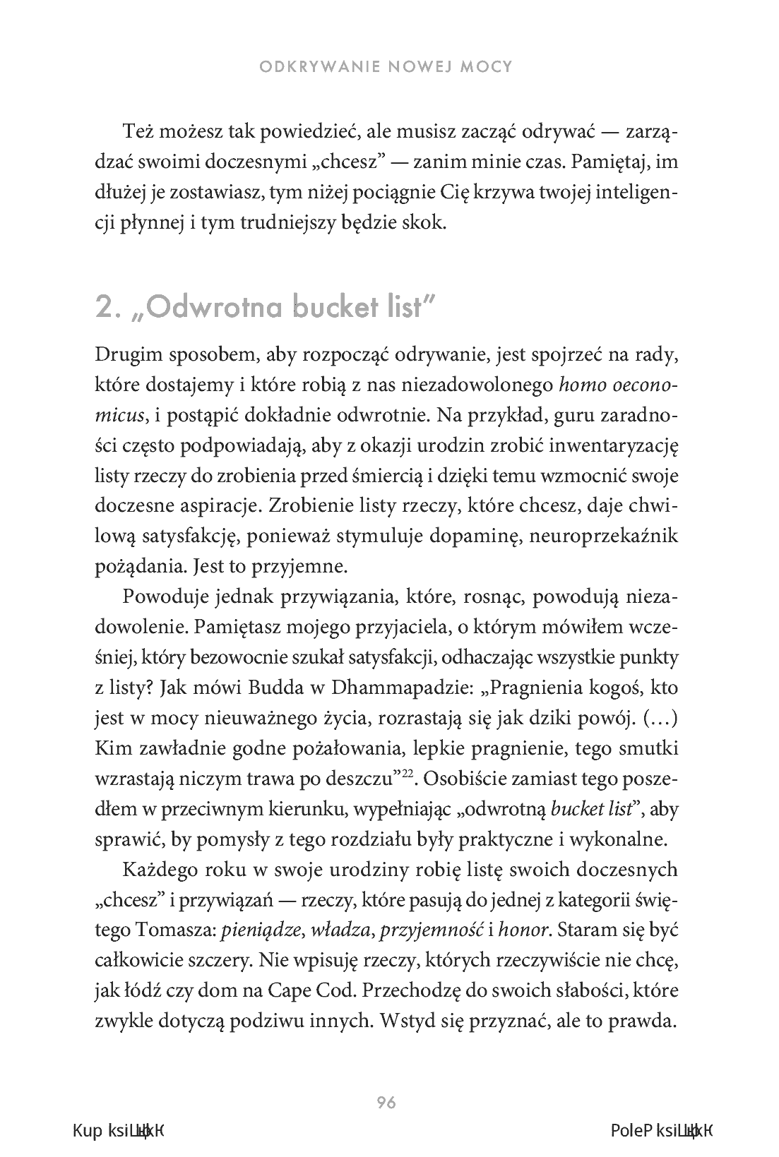 Fragment „Odkrywanie nowej mocy. W poszukiwaniu spełnienia, harmonii i celu w drugim rozdziale życia” — strona 28 z 30