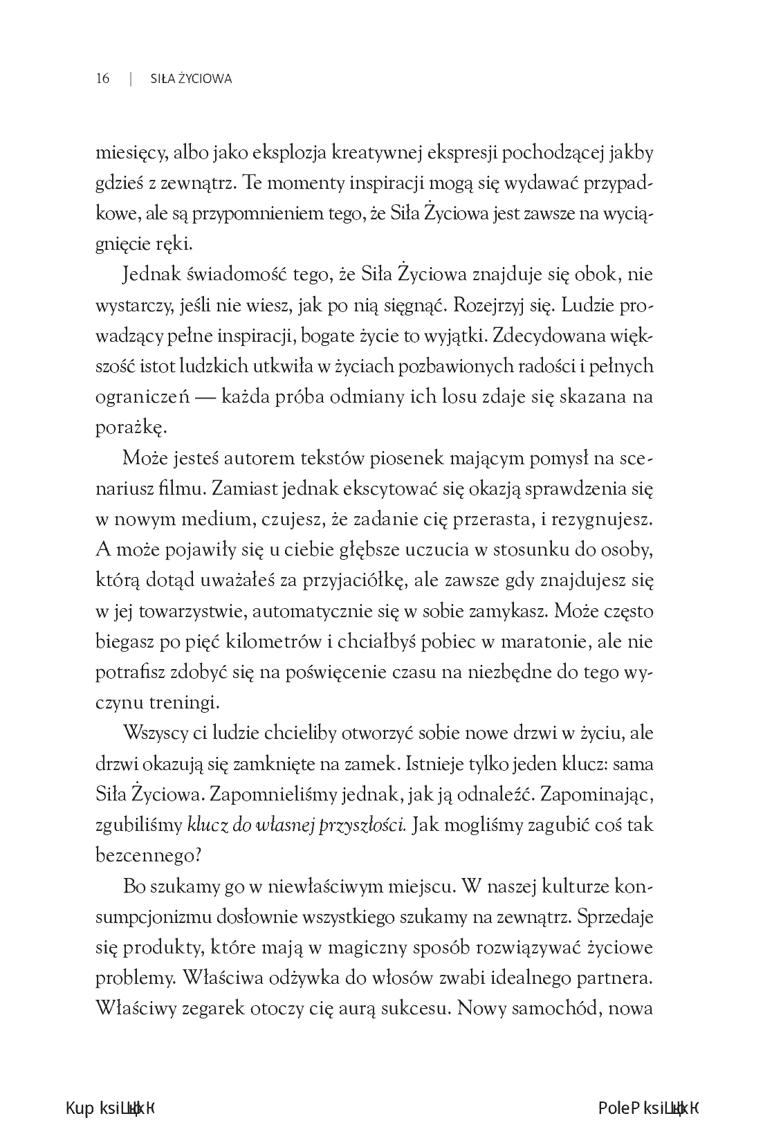 Fragment „Siła Życiowa. Cztery sposoby dokonywania wewnętrznej transformacji i rozpalania swojego potencjału” — strona 8 z 30