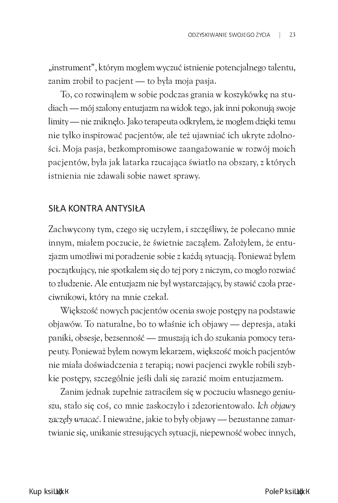 Fragment „Siła Życiowa. Cztery sposoby dokonywania wewnętrznej transformacji i rozpalania swojego potencjału” — strona 15 z 30