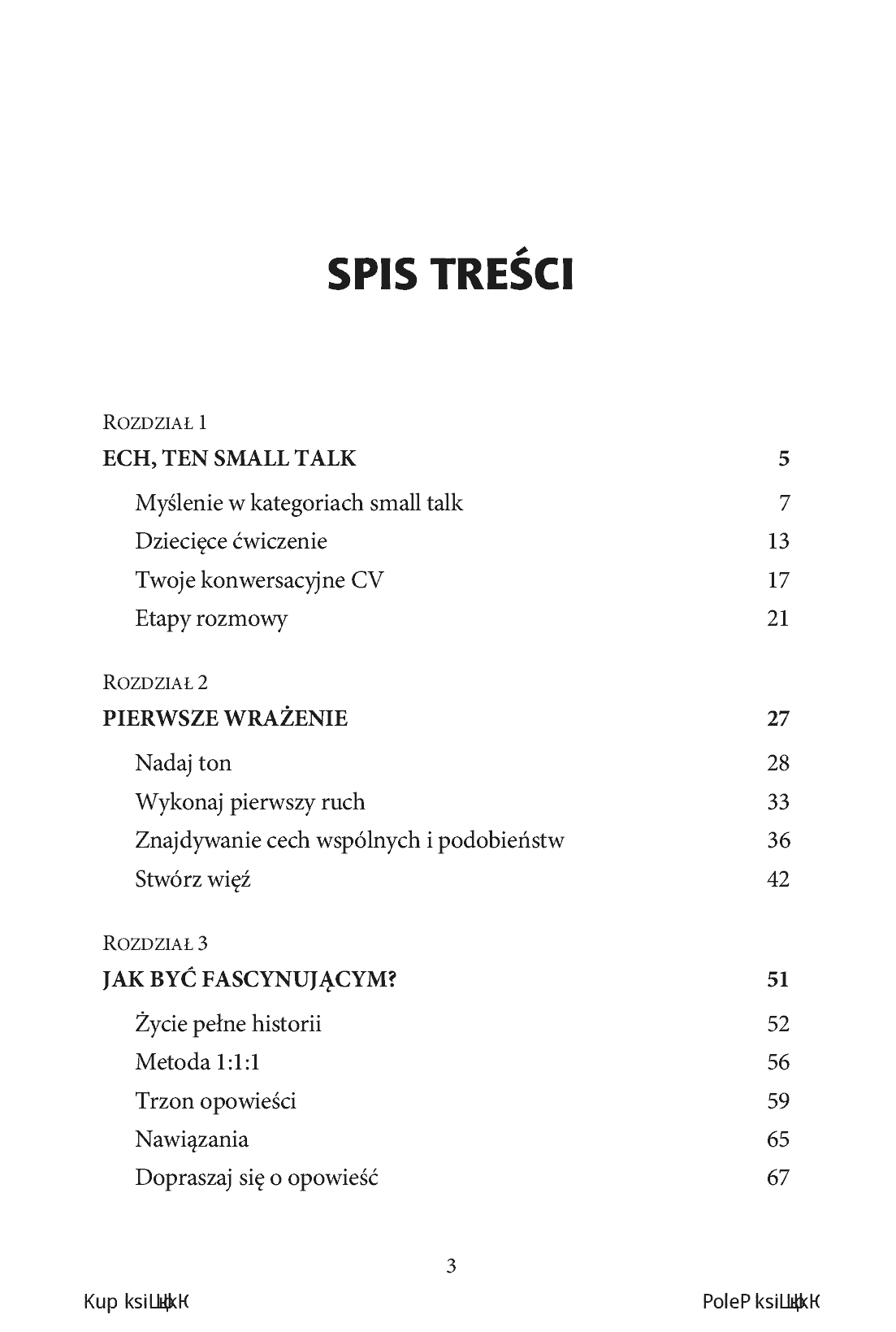 Fragment „Od small talku do głębokiej relacji. Jak stać się zręcznym rozmówcą i łatwo zawierać przyjaźnie” — strona 3 z 30