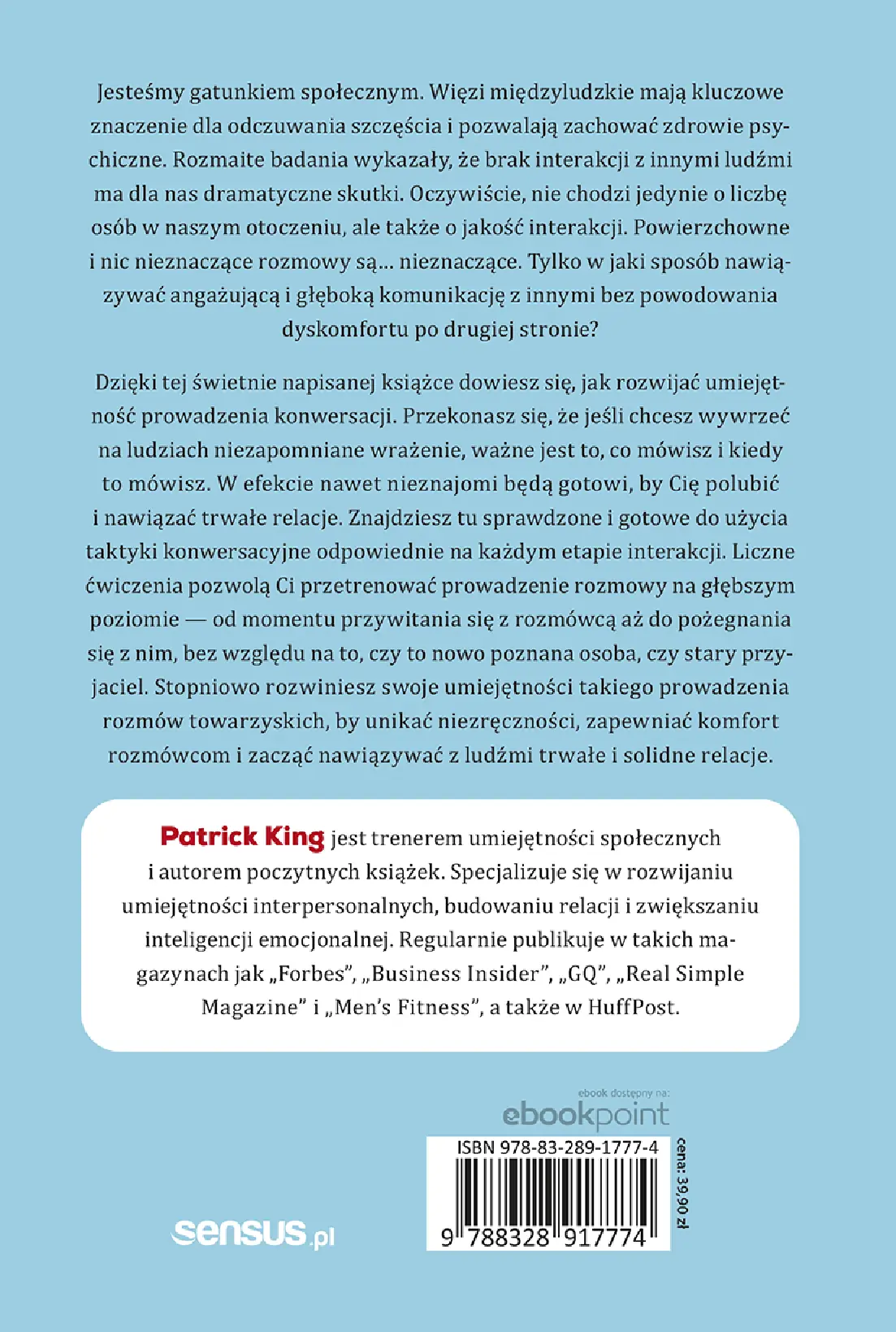 Fragment „Od small talku do głębokiej relacji. Jak stać się zręcznym rozmówcą i łatwo zawierać przyjaźnie” — strona 30 z 30