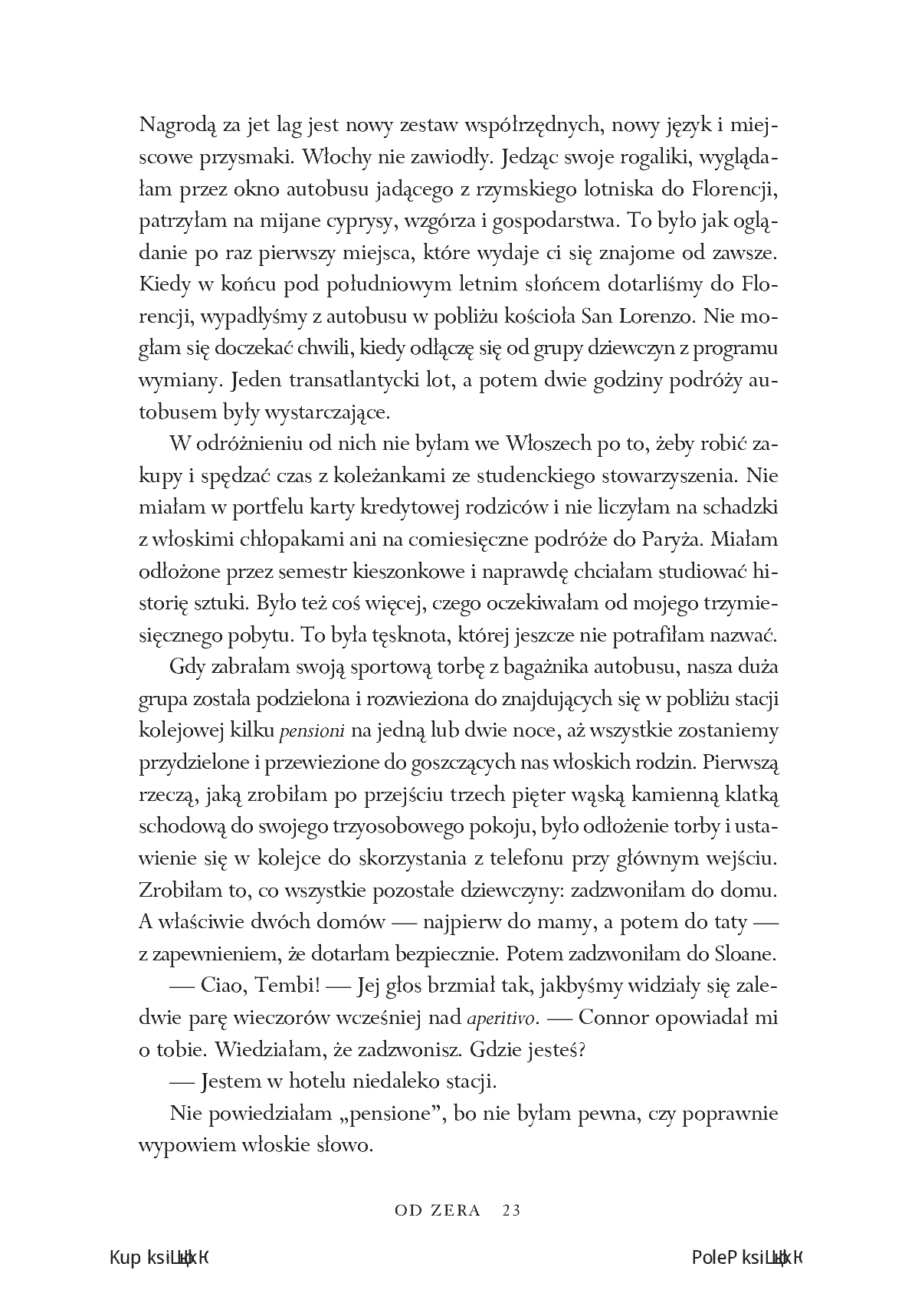 Fragment „Od zera. Wspomnienia o miłości, Sycylii i odnajdywaniu domu” — strona 7 z 30