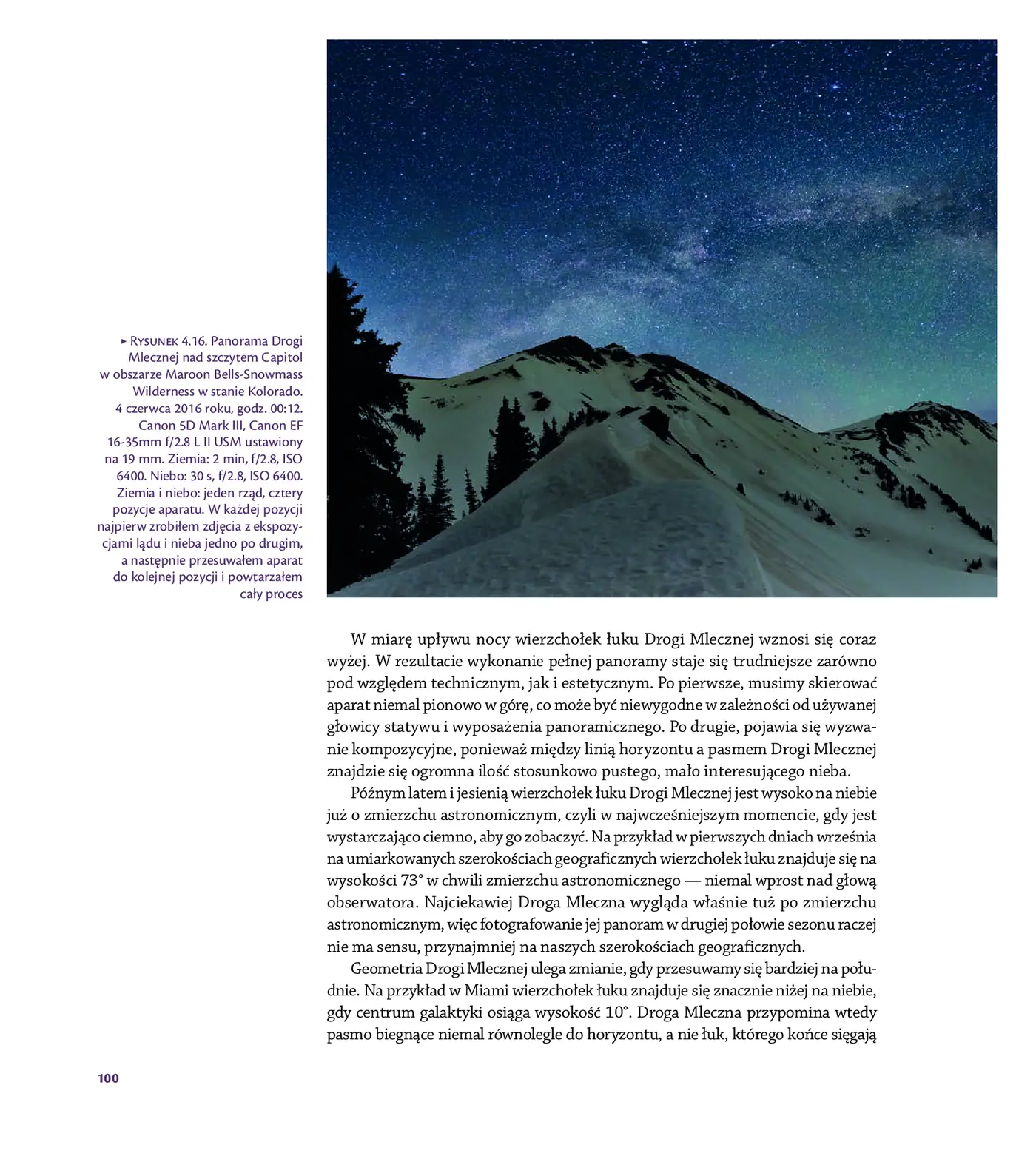 Fragment „Od zmierzchu do świtu. Przewodnik po nocnej fotografii krajobrazowej. Wydanie II” — strona 24 z 30