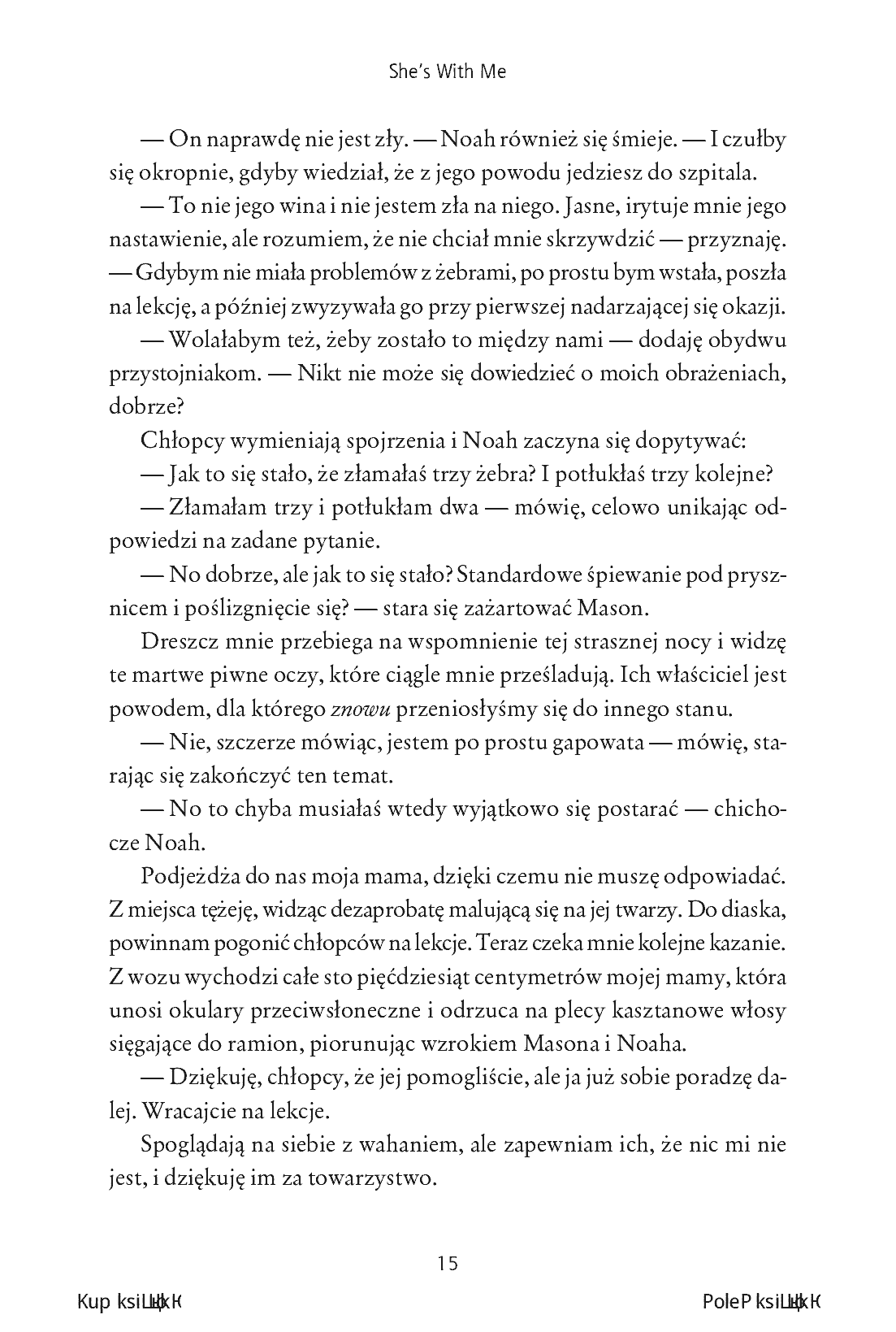 Fragment „She's With Me. Razem wbrew światu #1” — strona 13 z 16