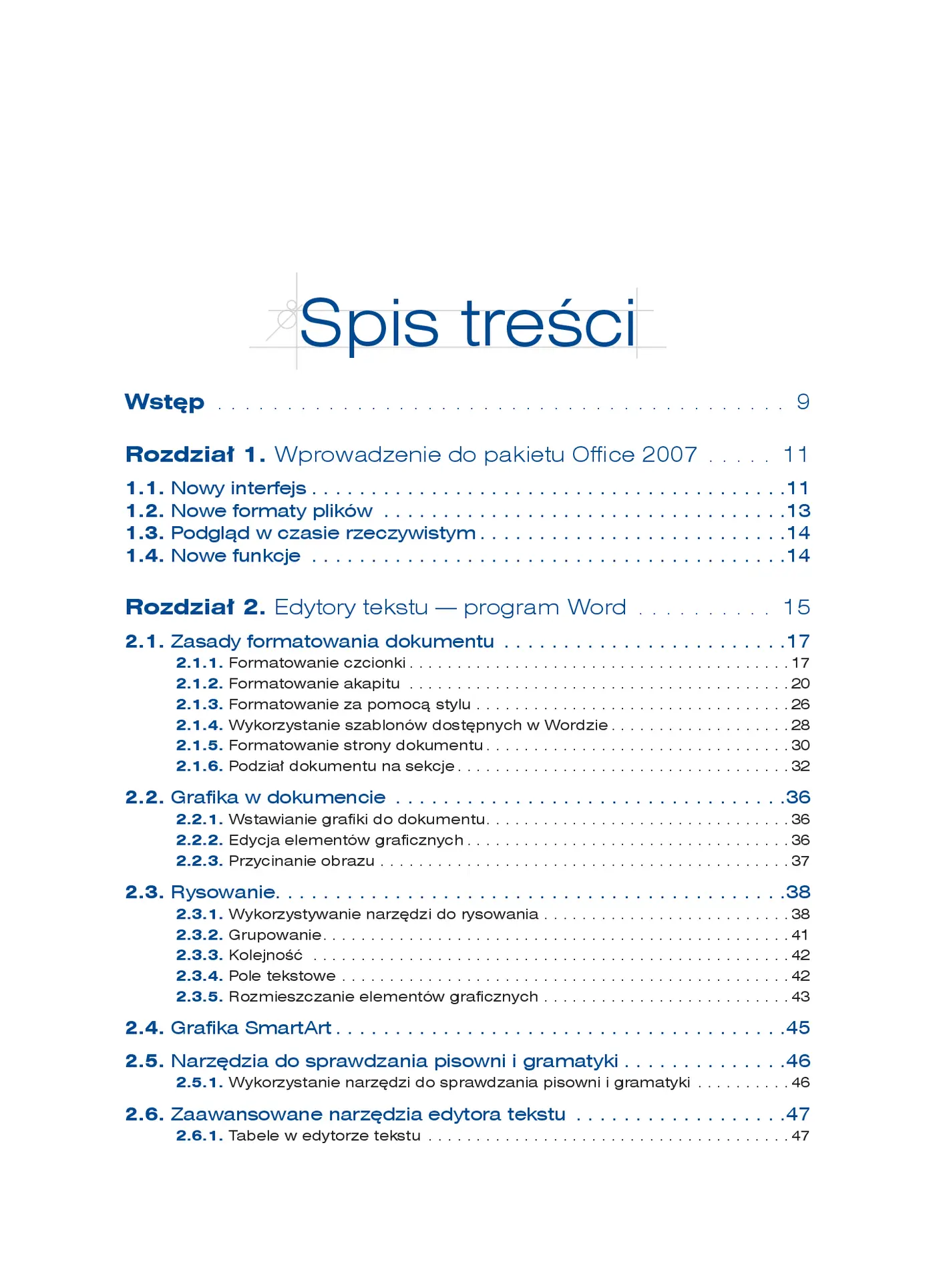 Fragment „Oprogramowanie biurowe. Podręcznik do nauki zawodu technik informatyk” — strona 2 z 30