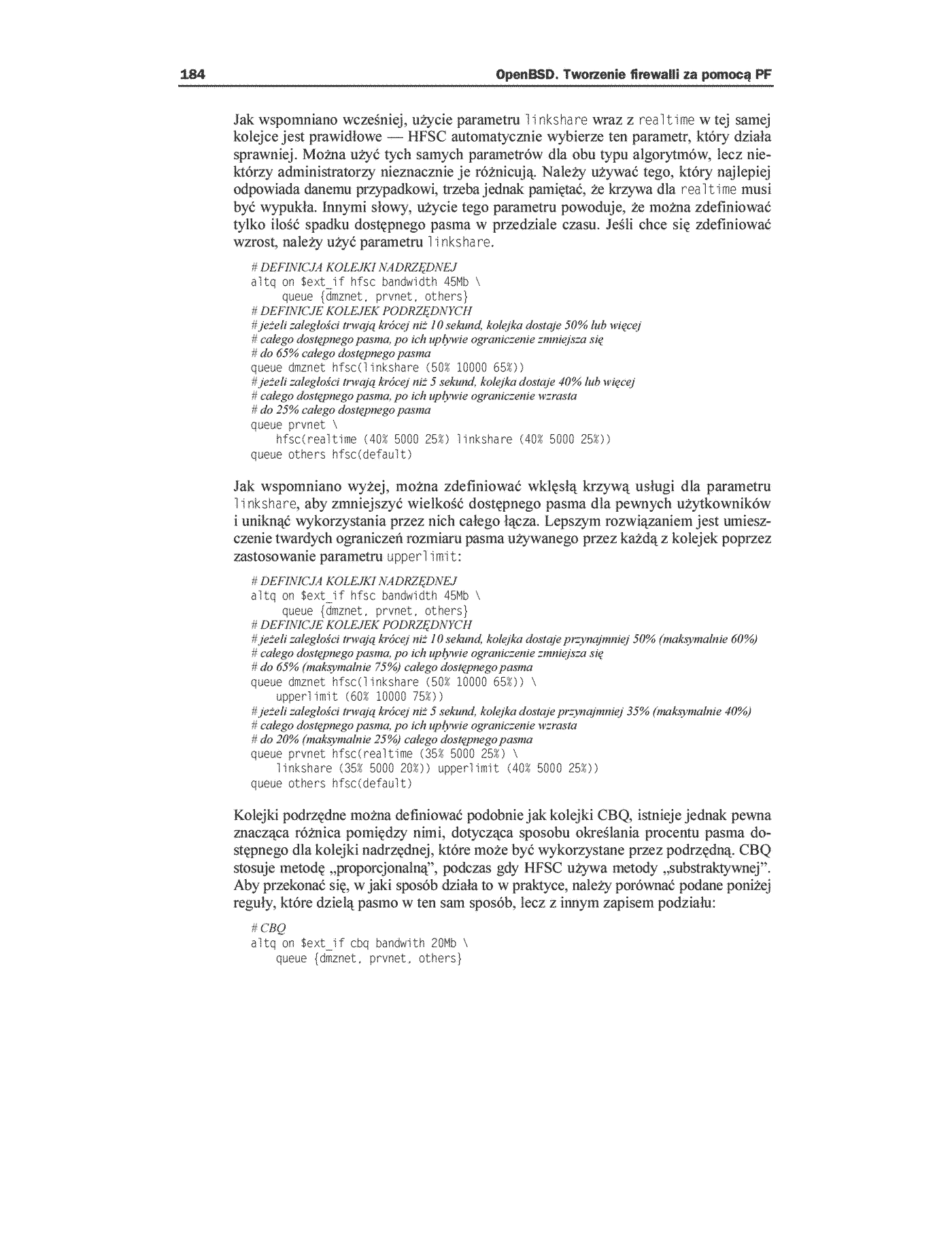 Fragment „OpenBSD. Tworzenie firewalli za pomocą PF” — strona 26 z 28