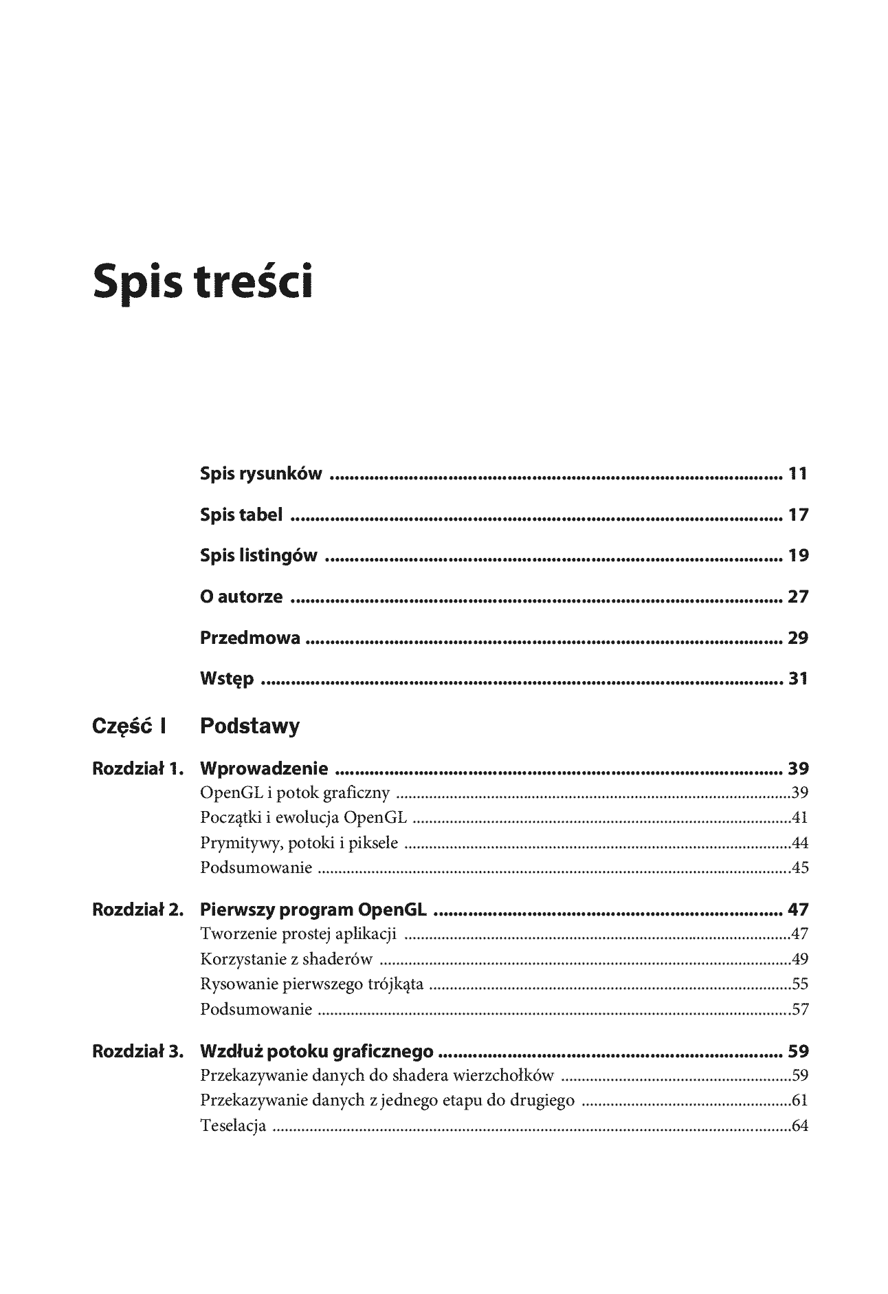 Fragment „OpenGL. Księga eksperta. Wydanie VII” — strona 3 z 30