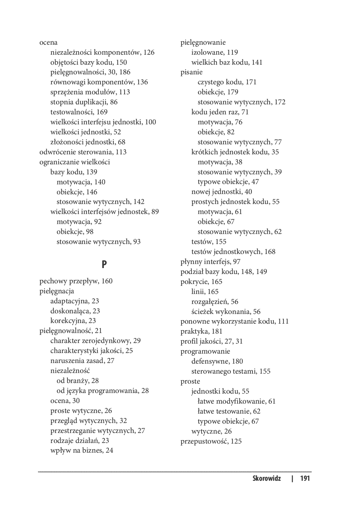 Fragment „Oprogramowanie łatwe w utrzymaniu. Pisz kod podatny na przyszłe zmiany” — strona 23 z 28
