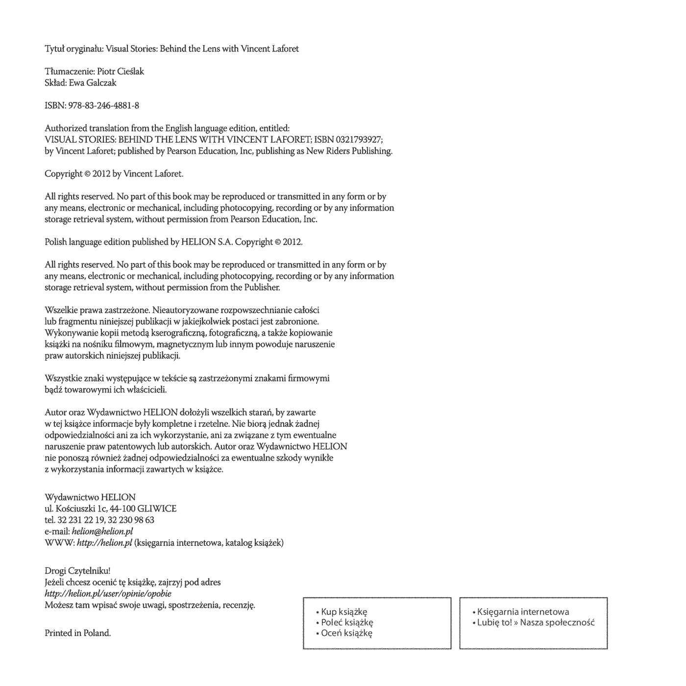 Fragment „Opowieści w obiektywie. Świat okiem Vincenta Laforeta” — strona 2 z 28