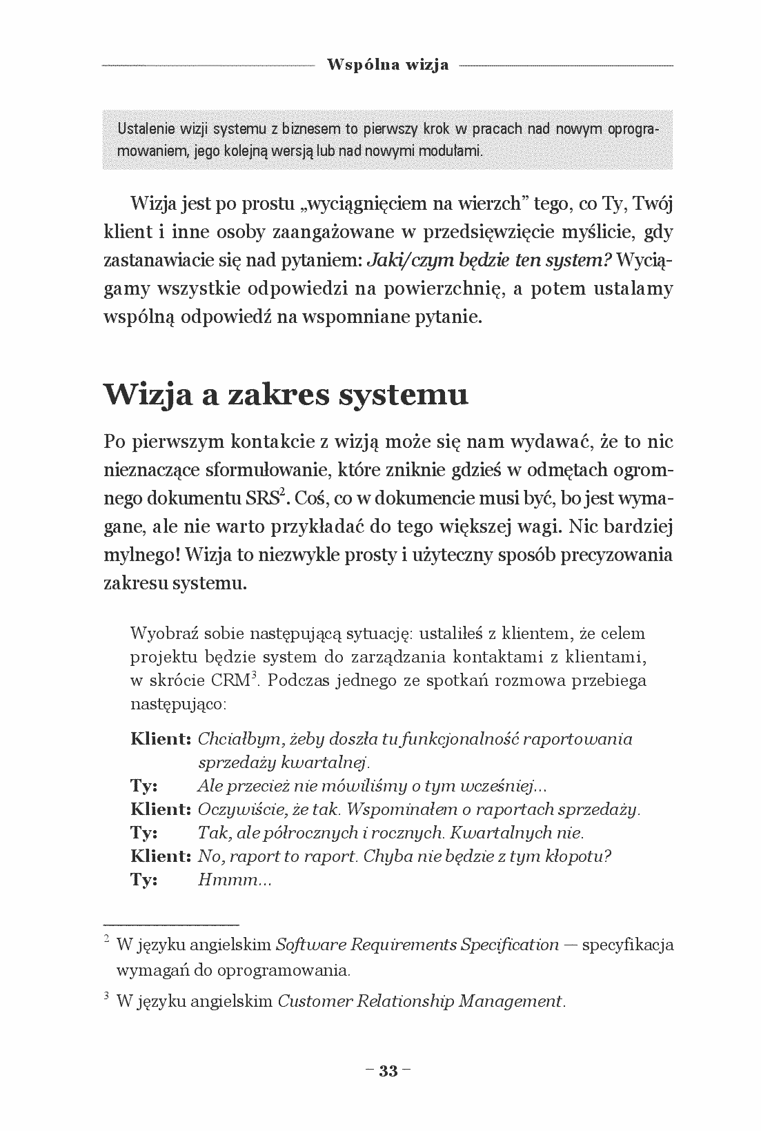 Fragment „Oprogramowanie szyte na miarę. Jak rozmawiać z klientem, który nie wie, czego chce. Wydanie II rozszerzone” — strona 9 z 22