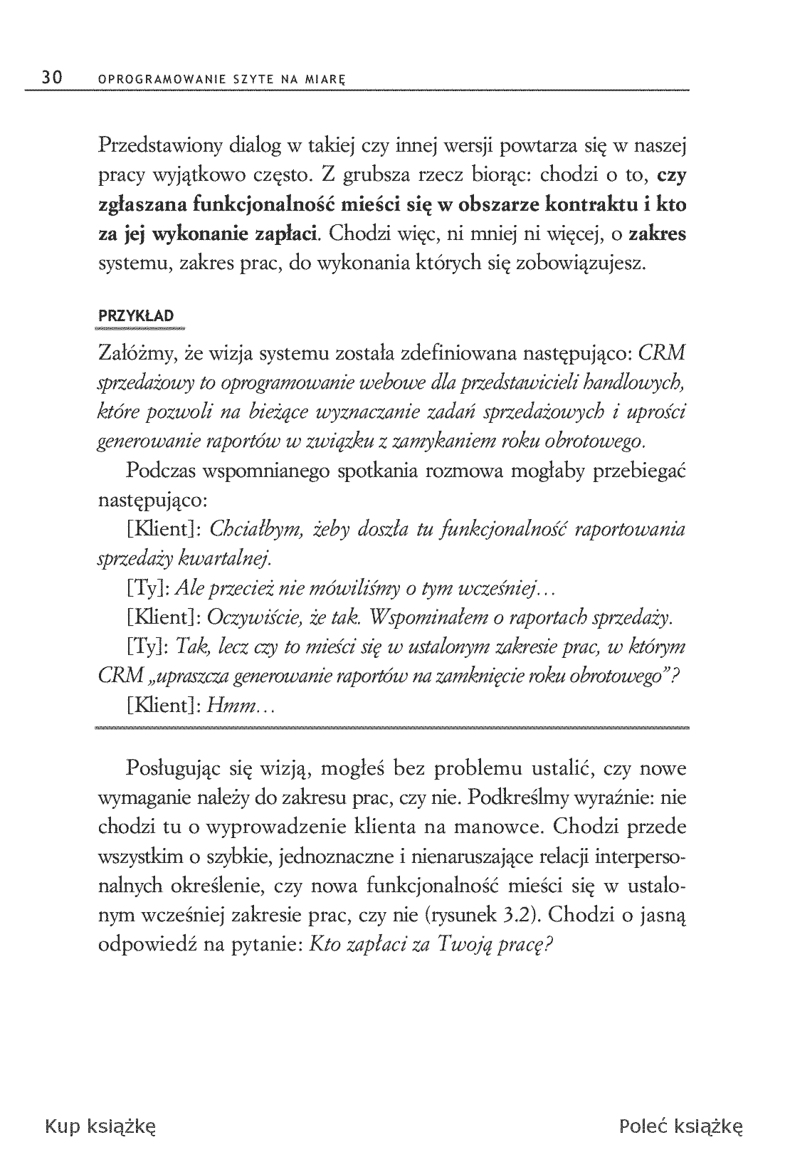 Fragment „Oprogramowanie szyte na miarę. Jak rozmawiać z klientem, który nie wie, czego chce” — strona 10 z 19