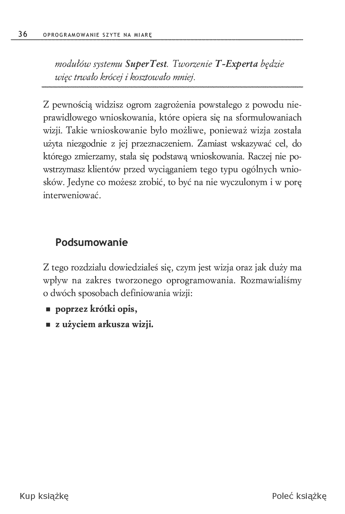 Fragment „Oprogramowanie szyte na miarę. Jak rozmawiać z klientem, który nie wie, czego chce” — strona 16 z 19