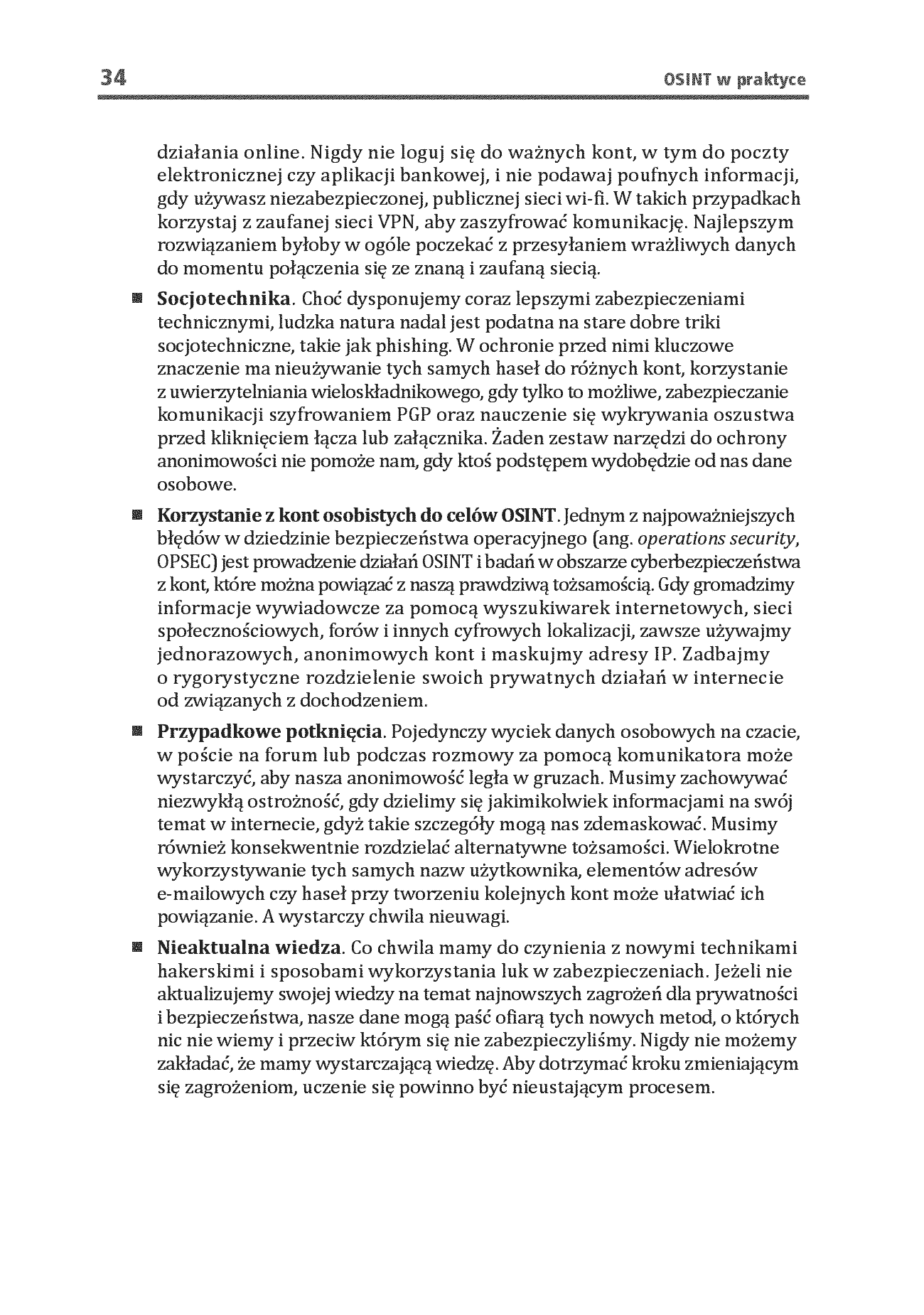Fragment „OSINT w praktyce. Jak gromadzić i analizować dane dostępne w sieci” — strona 14 z 30