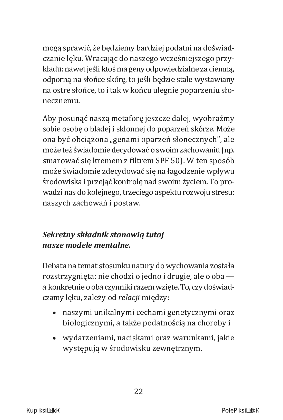 Fragment „Overthinking, czyli gdy myślisz za dużo. 23 techniki pokonywania paraliżu analitycznego i skupiania się na teraźniejszości” — strona 22 z 30