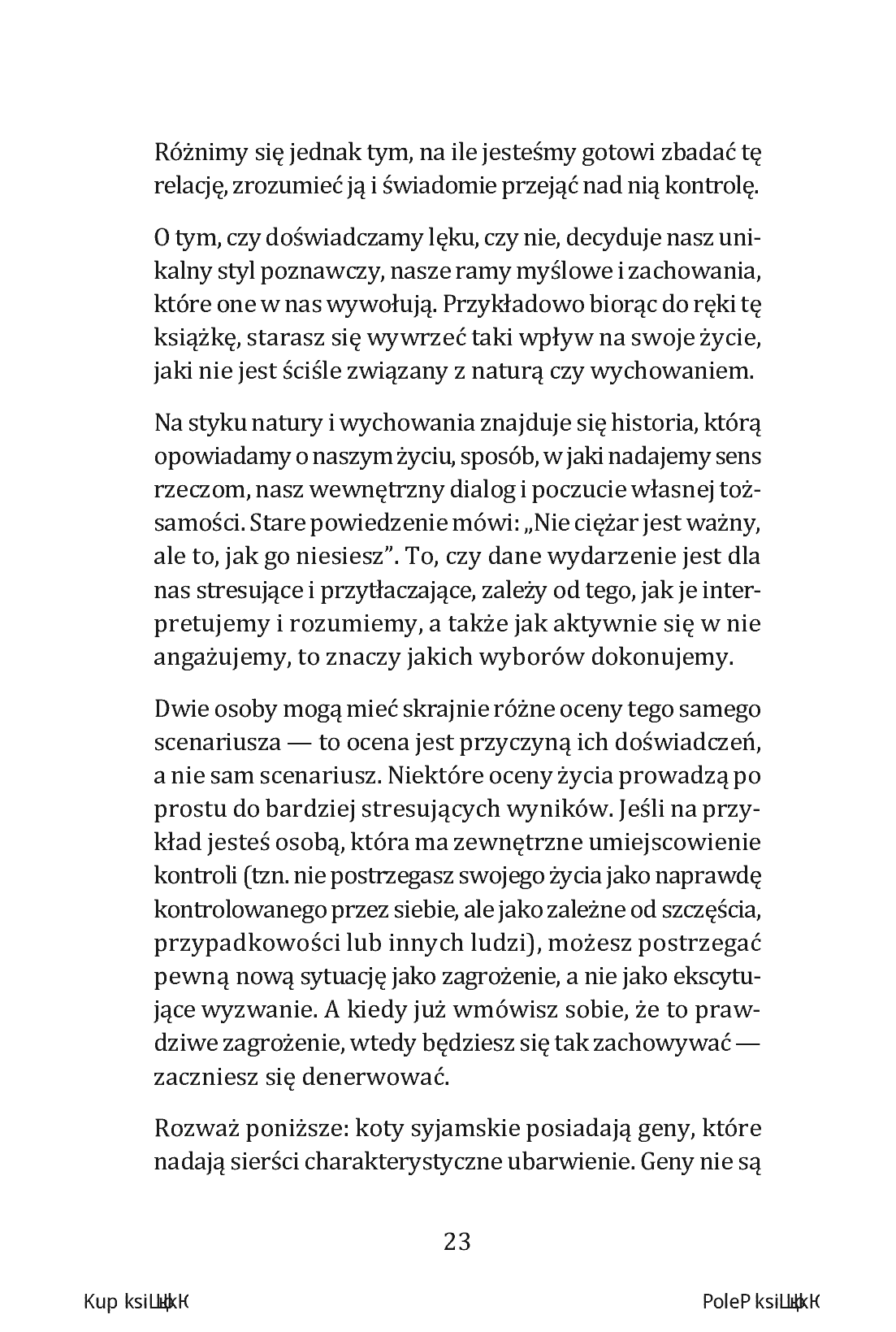 Fragment „Overthinking, czyli gdy myślisz za dużo. 23 techniki pokonywania paraliżu analitycznego i skupiania się na teraźniejszości” — strona 23 z 30
