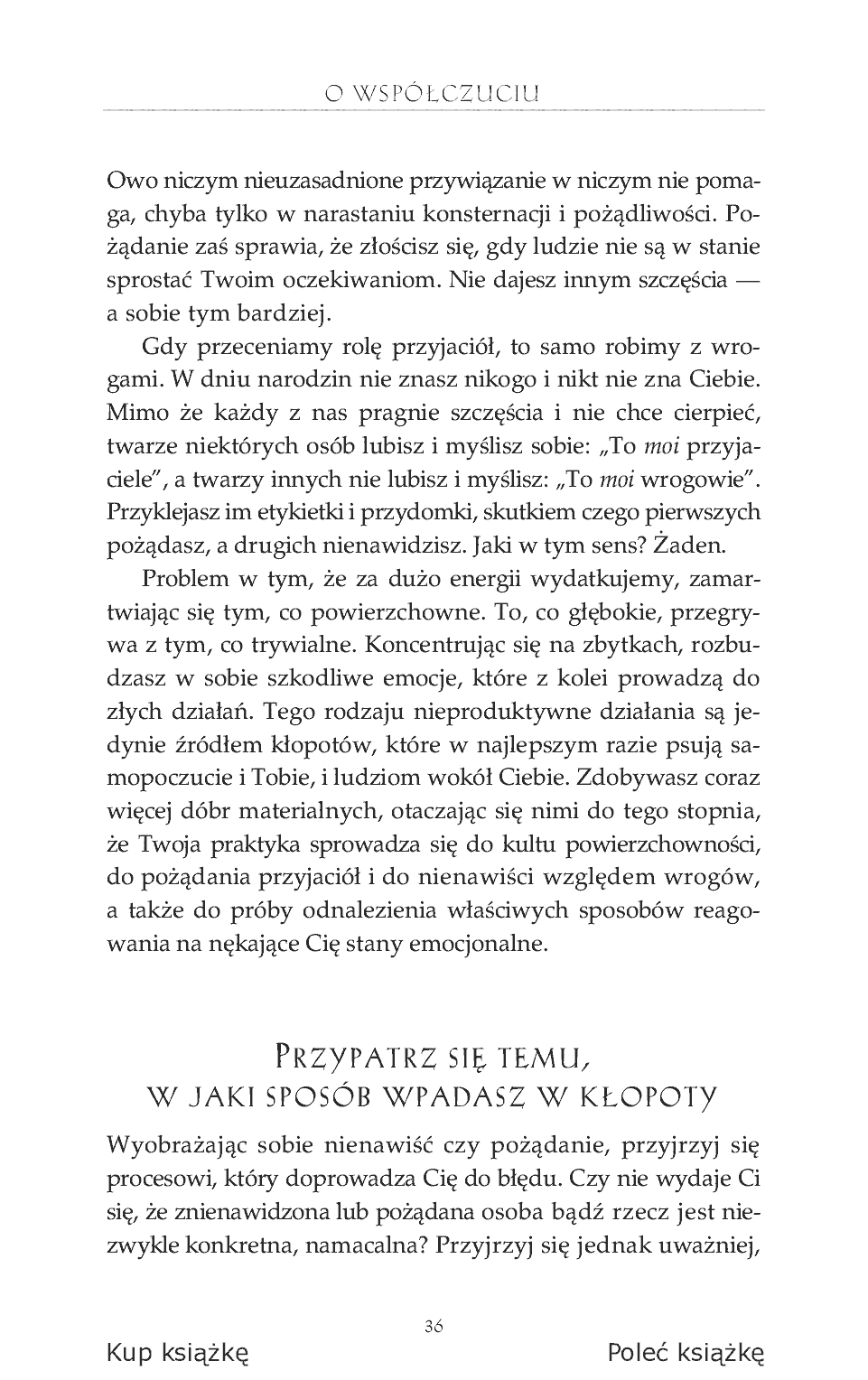 Fragment „O współczuciu. Jak osiągnąć spokój wewnętrzny i zbudować lepszy świat” — strona 8 z 12