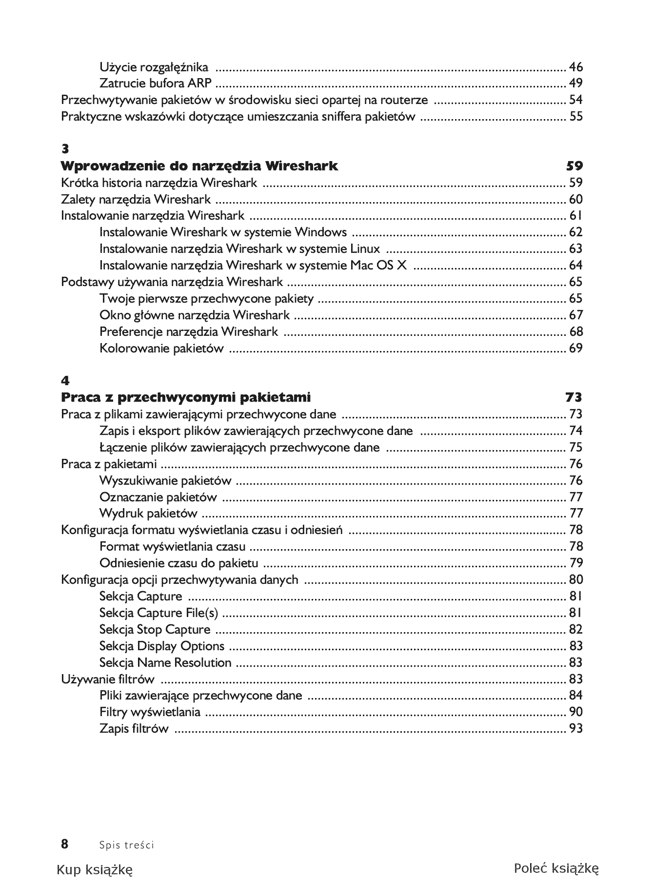 Fragment „Praktyczna analiza pakietów. Wykorzystanie narzędzia Wireshark do rozwiązywania problemów z siecią” — strona 4 z 30