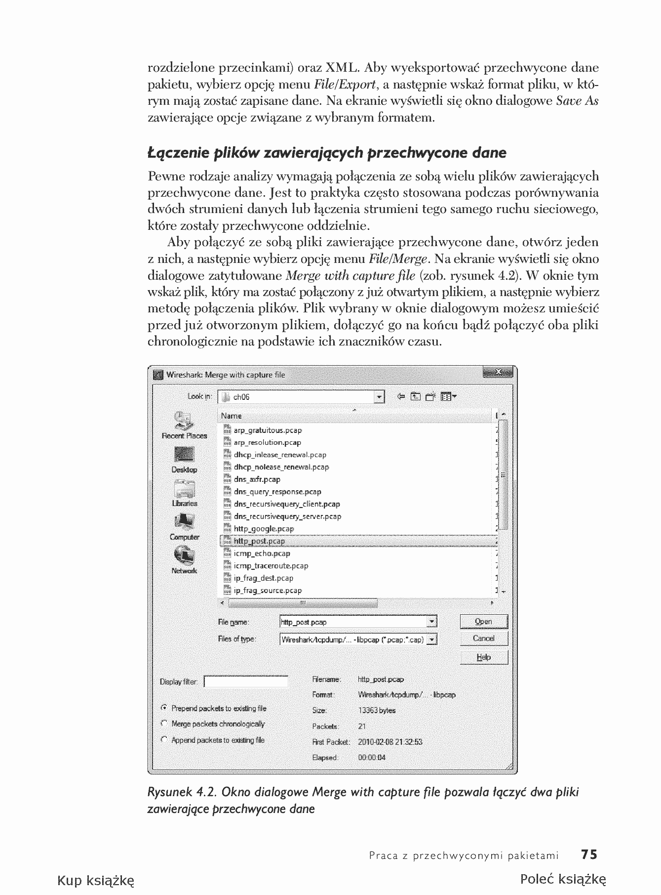 Fragment „Praktyczna analiza pakietów. Wykorzystanie narzędzia Wireshark do rozwiązywania problemów z siecią” — strona 11 z 30