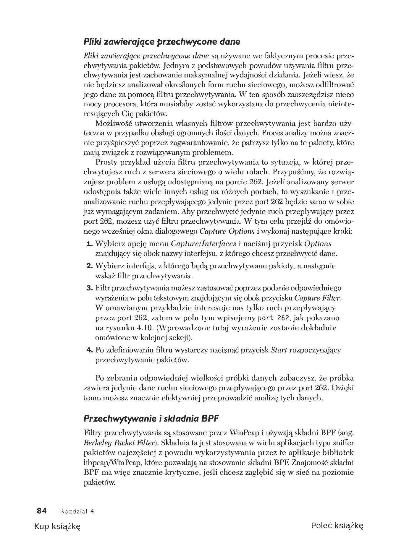 Fragment „Praktyczna analiza pakietów. Wykorzystanie narzędzia Wireshark do rozwiązywania problemów z siecią” — strona 20 z 30