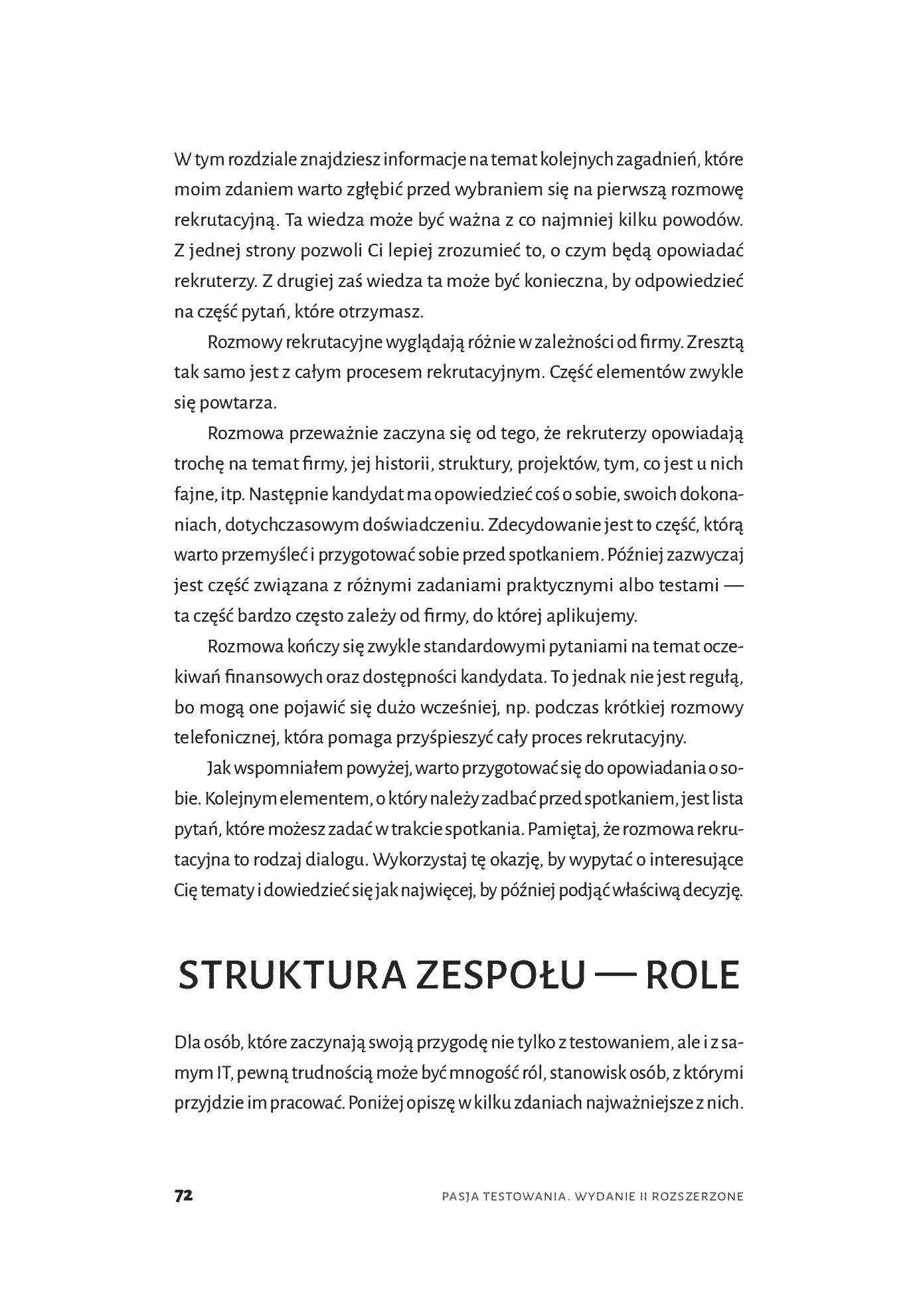 Fragment „Pasja testowania. Wydanie II rozszerzone” — strona 8 z 24