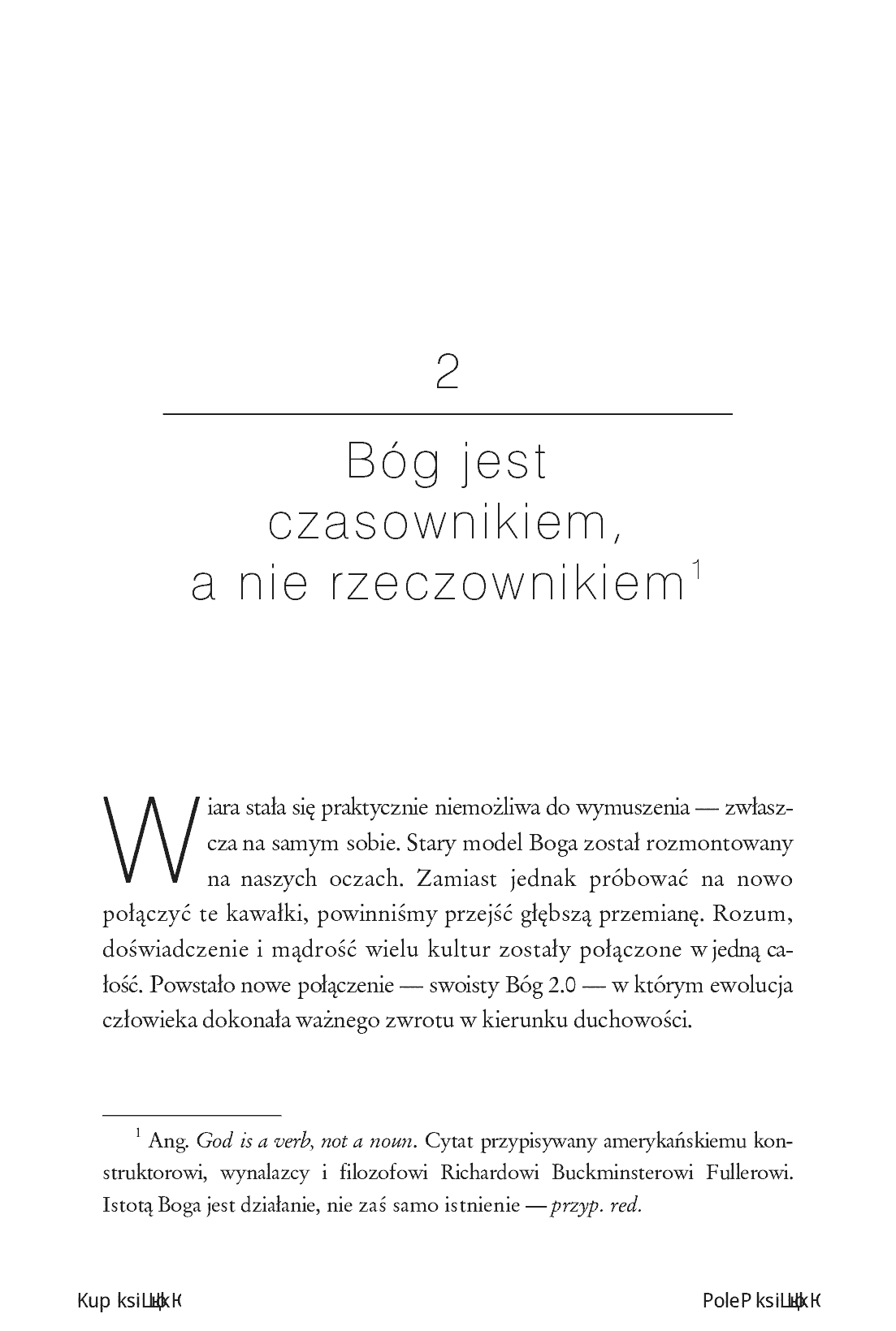 Fragment „Przyszłość Boga. Praktyczne rozważania o współczesnej duchowości” — strona 5 z 22