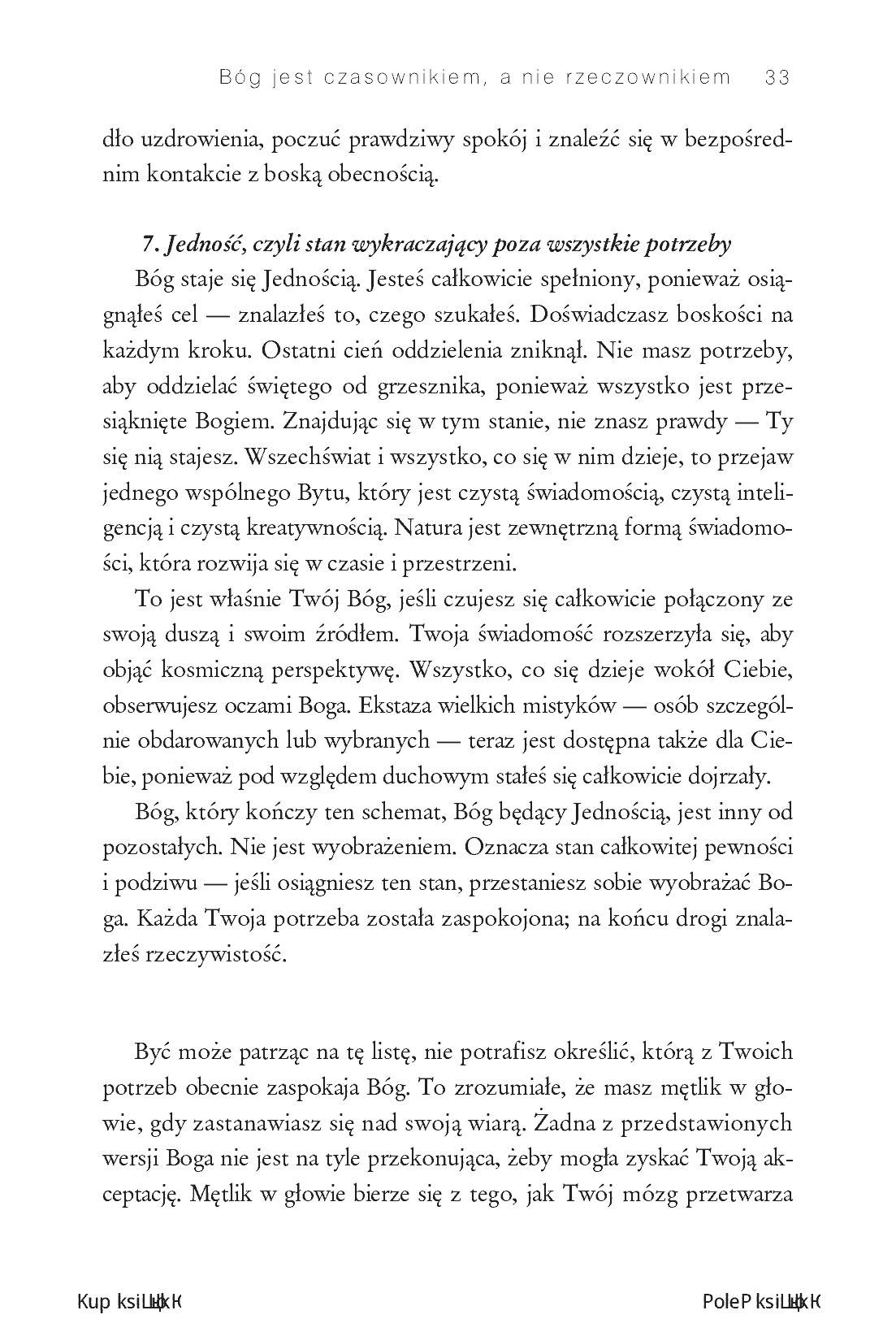 Fragment „Przyszłość Boga. Praktyczne rozważania o współczesnej duchowości” — strona 9 z 22