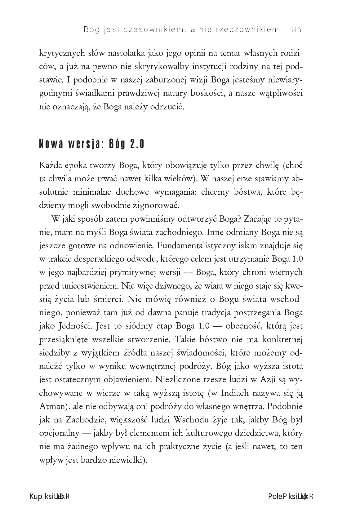 Fragment „Przyszłość Boga. Praktyczne rozważania o współczesnej duchowości” — strona 11 z 22