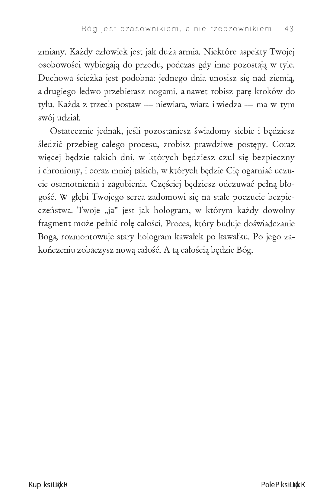 Fragment „Przyszłość Boga. Praktyczne rozważania o współczesnej duchowości” — strona 19 z 22