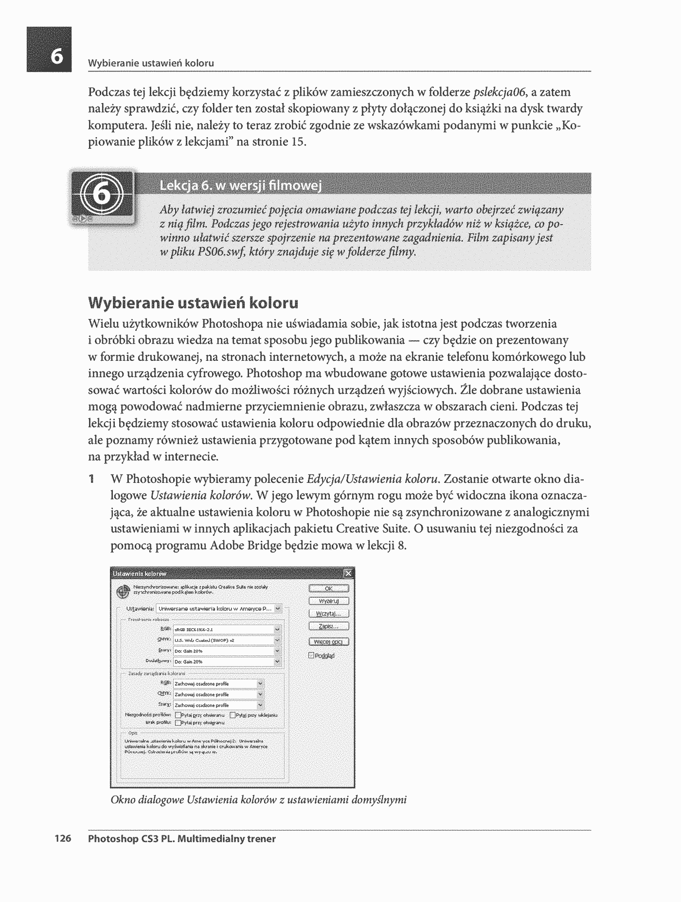 Fragment „Photoshop CS3 PL. Multimedialny trener” — strona 11 z 30