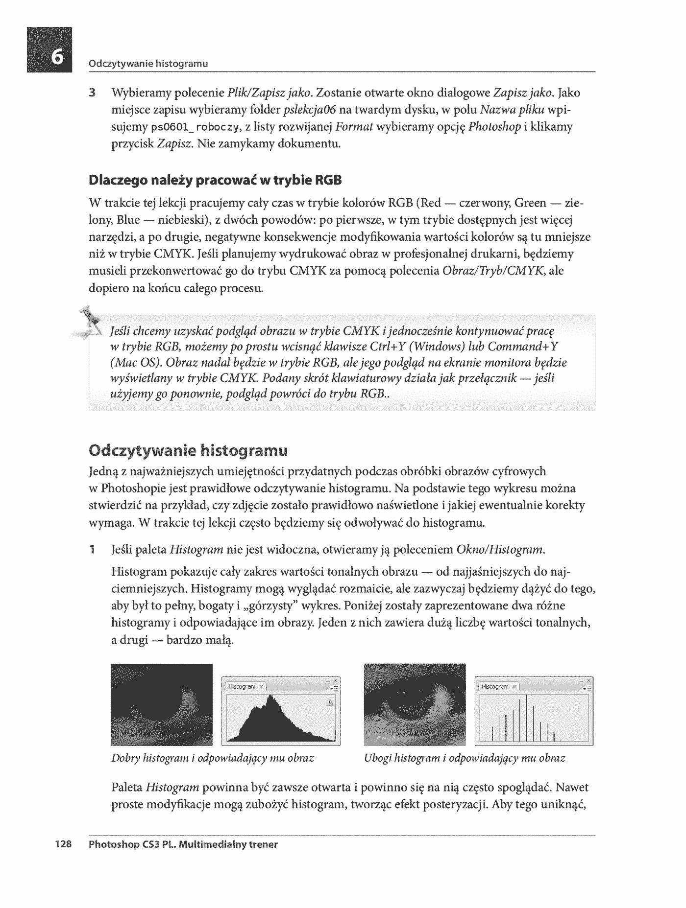 Fragment „Photoshop CS3 PL. Multimedialny trener” — strona 13 z 30