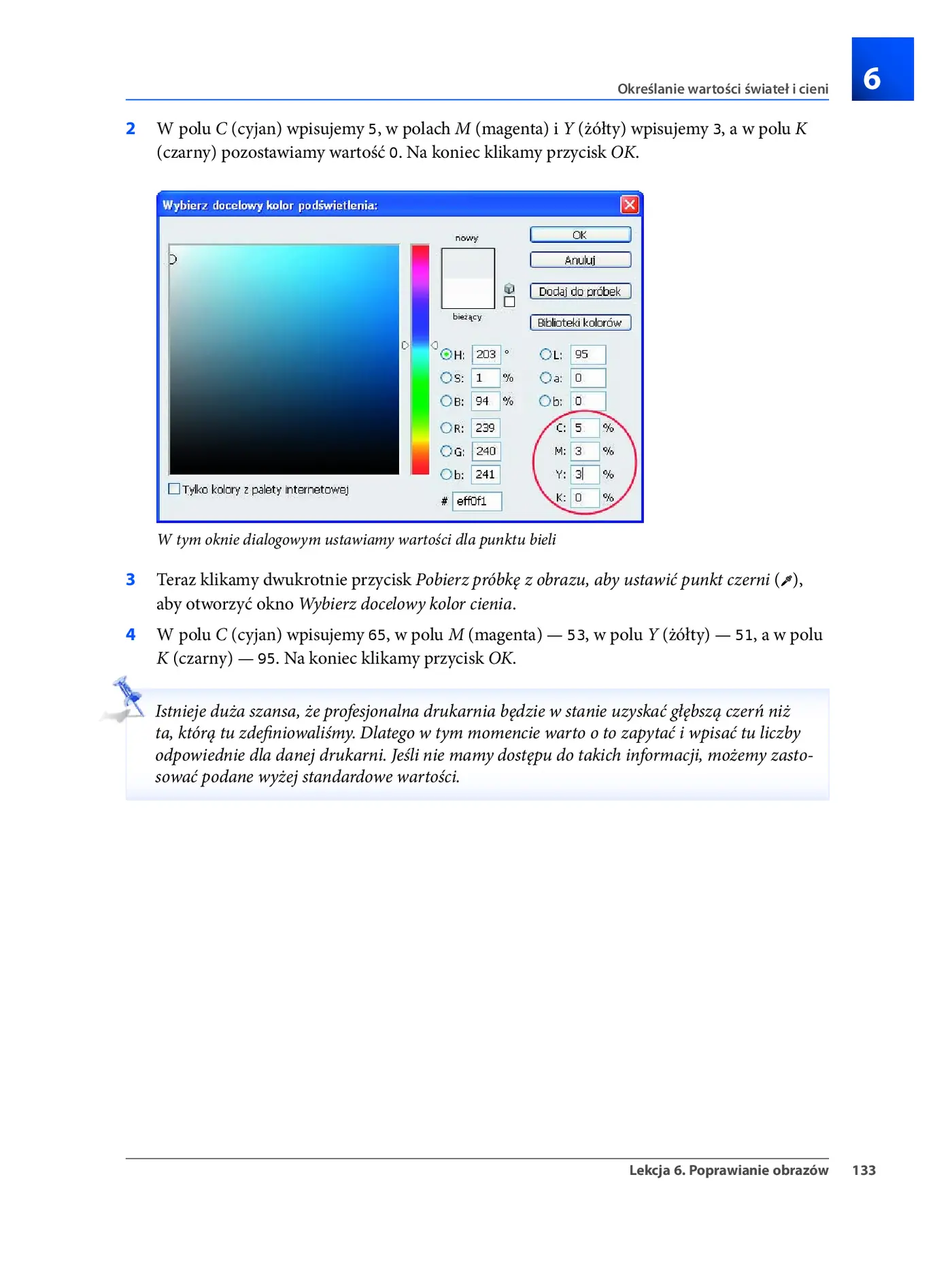 Fragment „Photoshop CS3 PL. Multimedialny trener” — strona 18 z 30