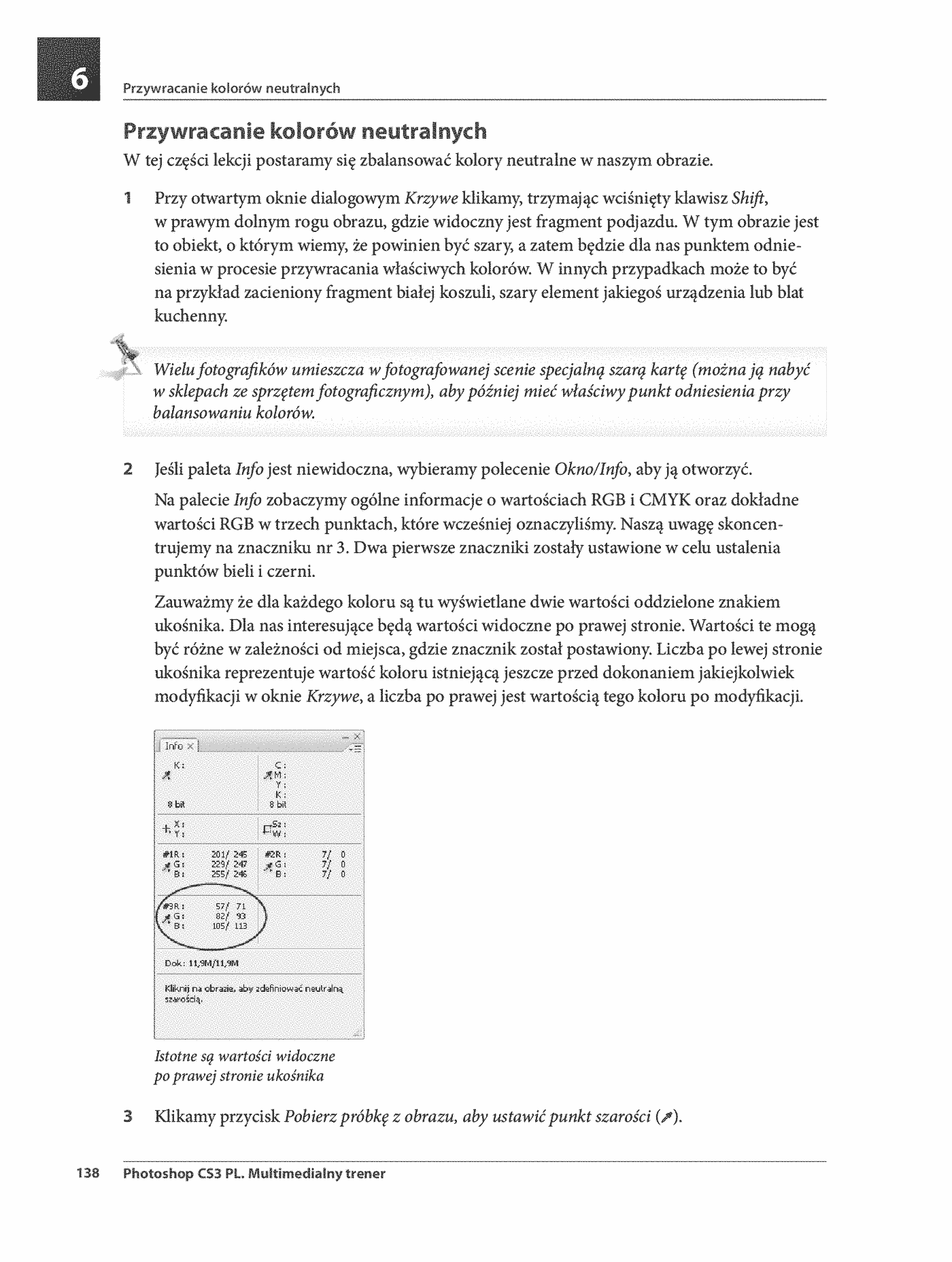 Fragment „Photoshop CS3 PL. Multimedialny trener” — strona 23 z 30