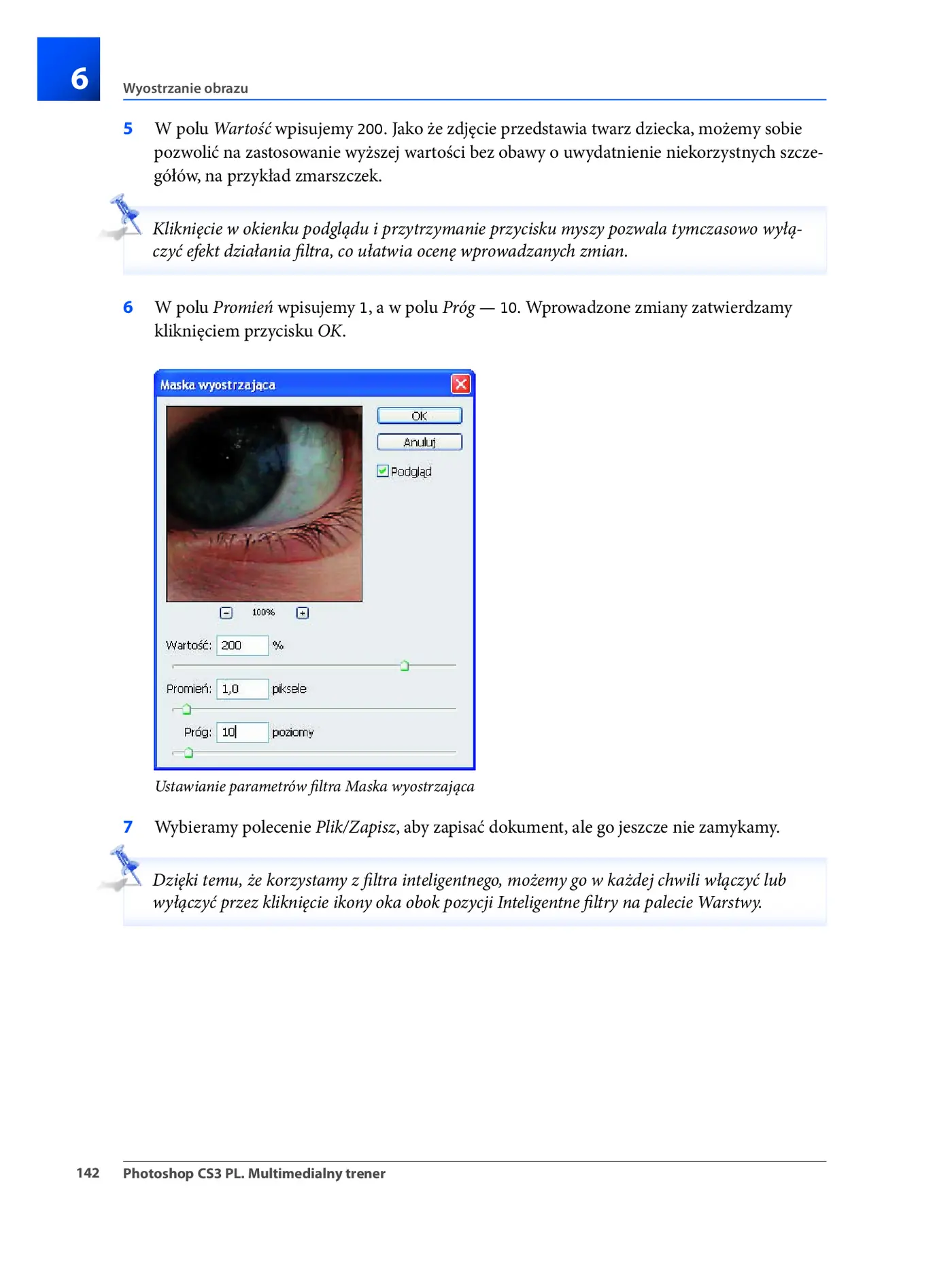 Fragment „Photoshop CS3 PL. Multimedialny trener” — strona 27 z 30