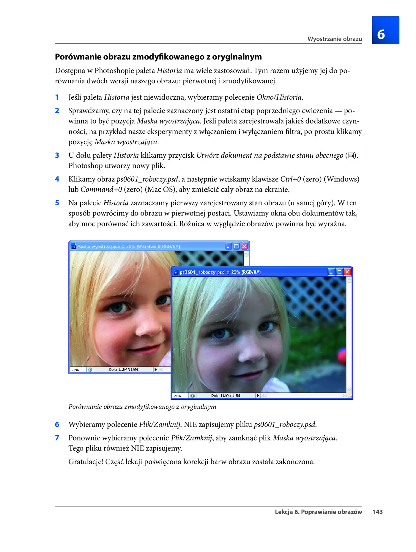 Fragment „Photoshop CS3 PL. Multimedialny trener” — strona 28 z 30